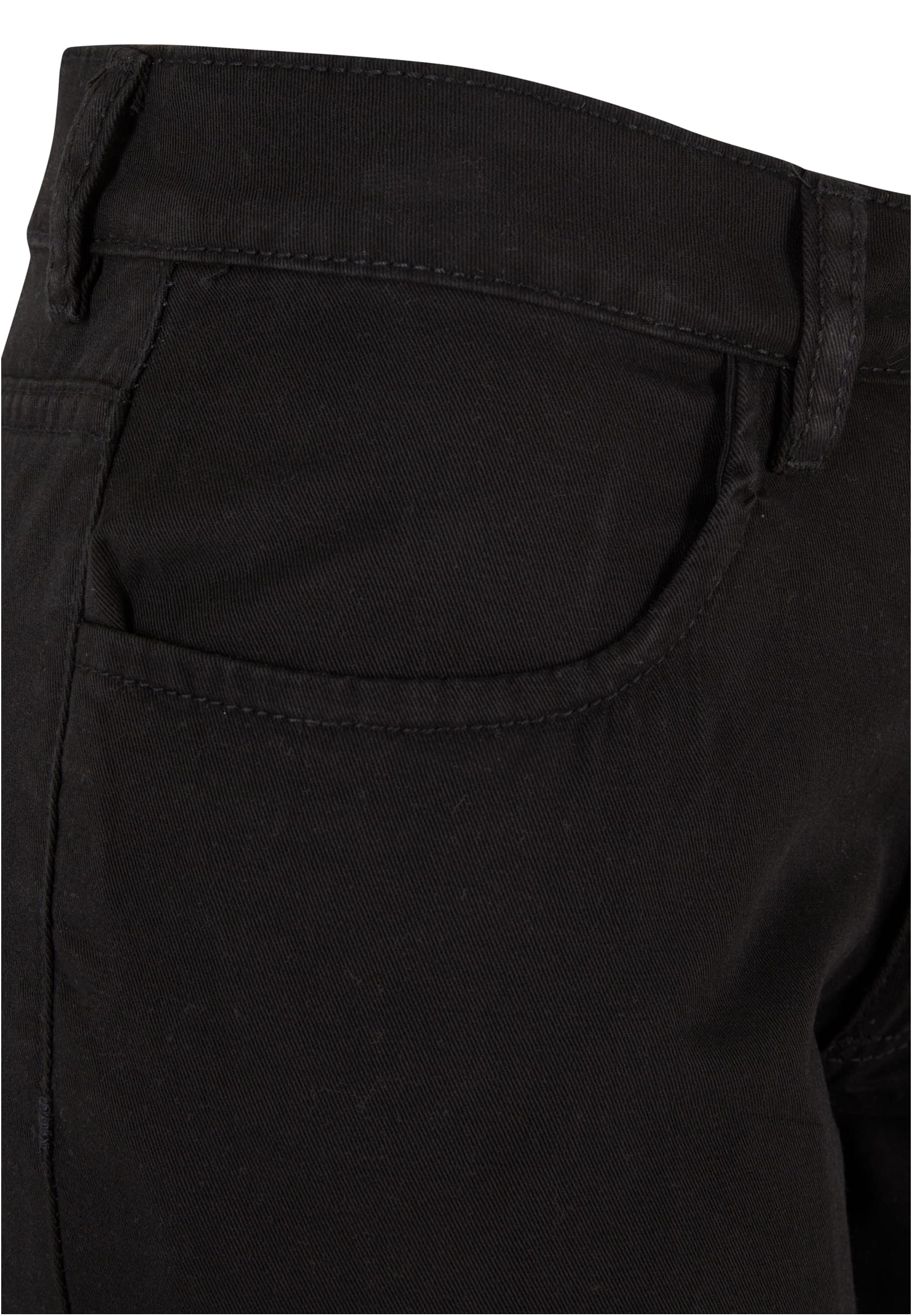 Ladies Organic Cotton Bermuda Pants | black