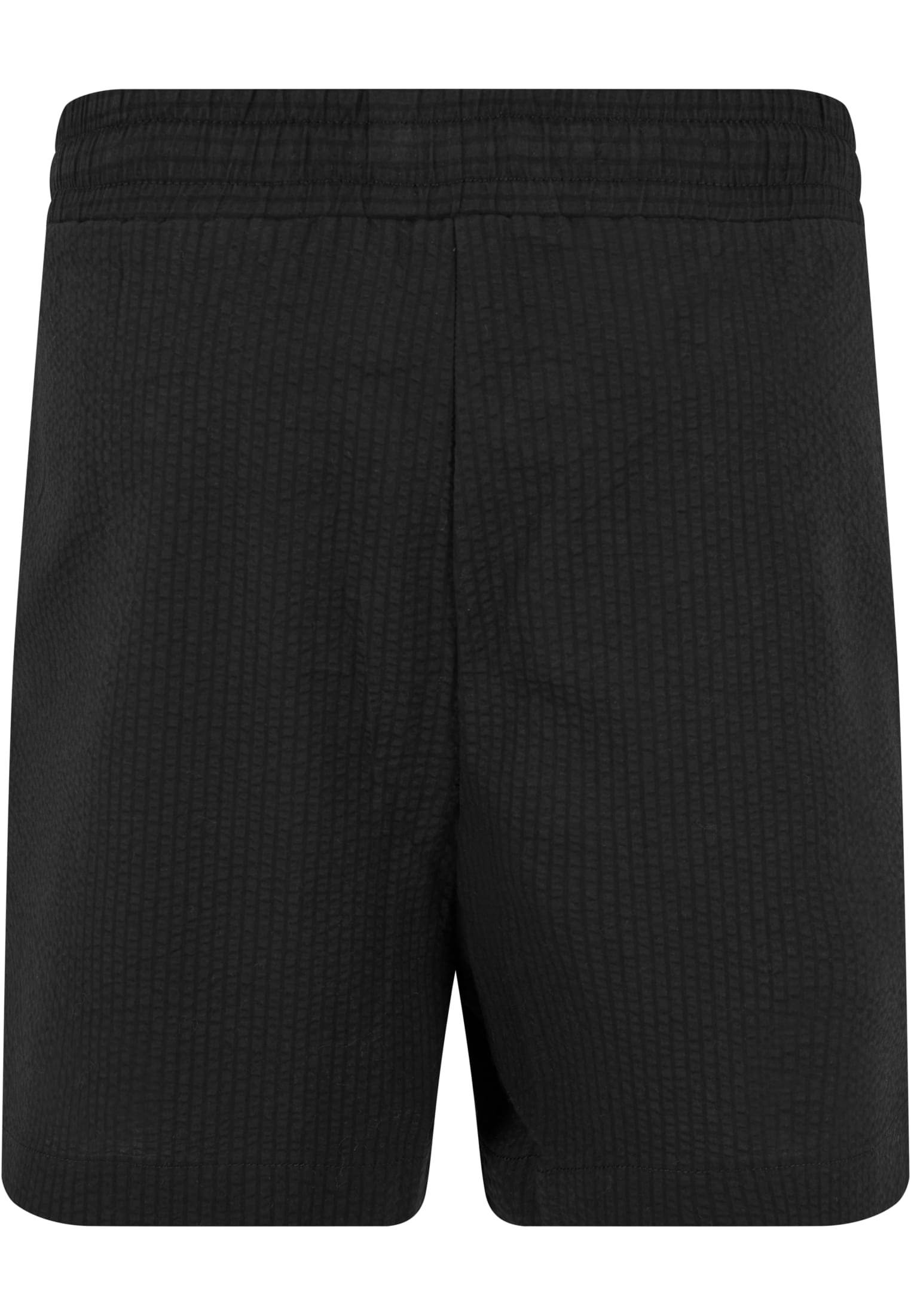 Ladies Seersucker Shorts | black