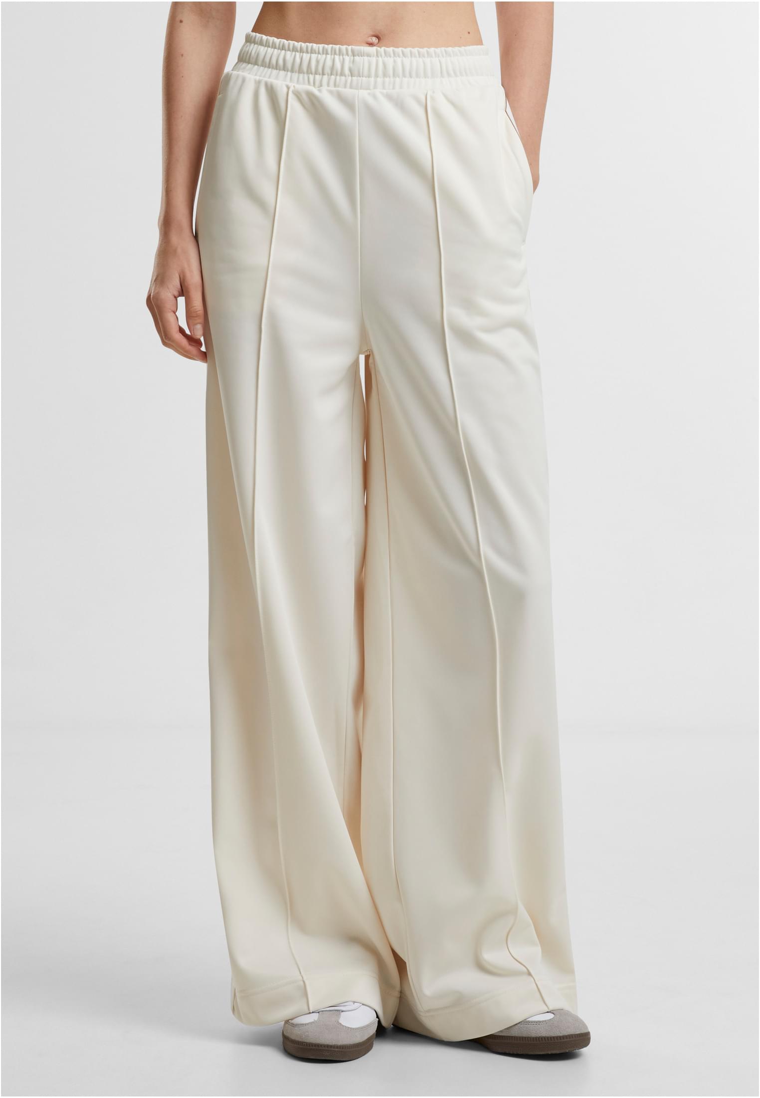 Ladies Pin Tuck Track Pants | whitesand