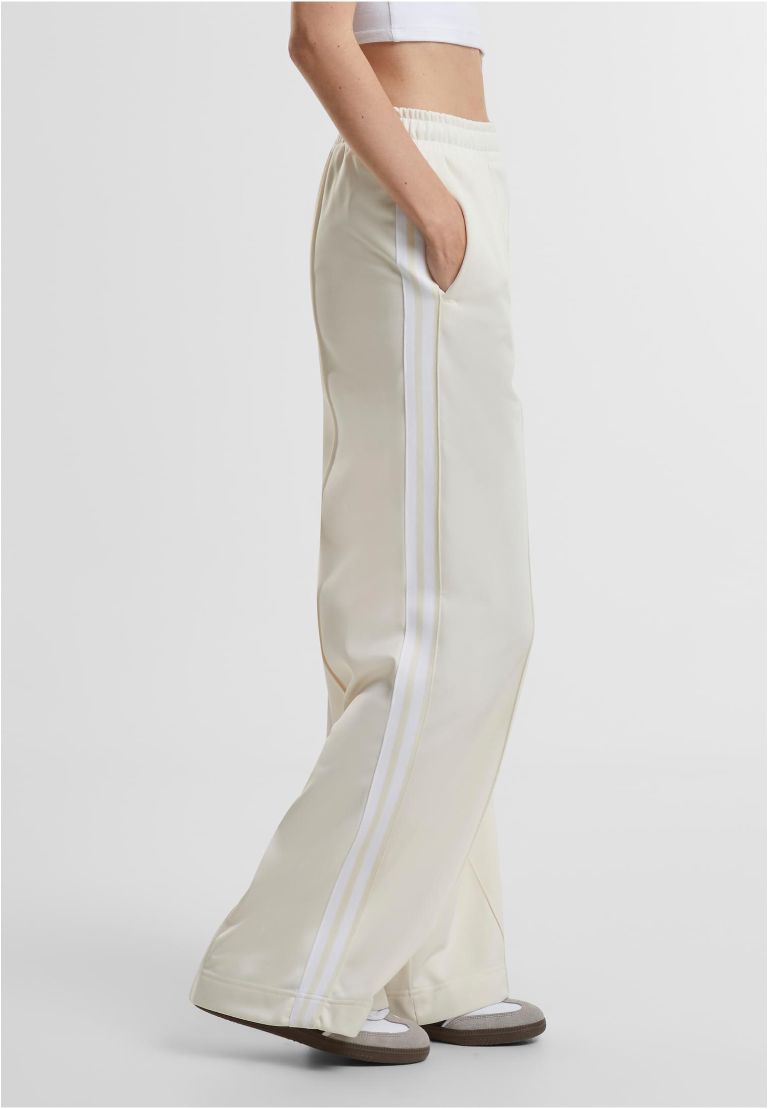 Ladies Pin Tuck Track Pants | whitesand