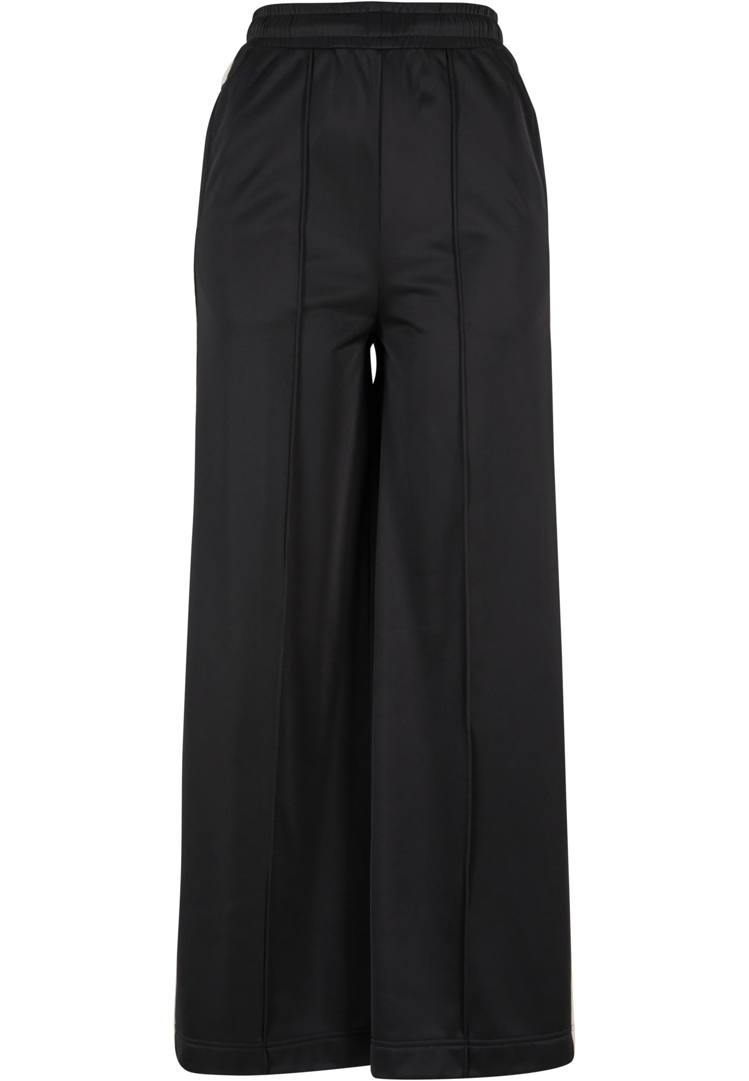 Ladies Pin Tuck Track Pants | black