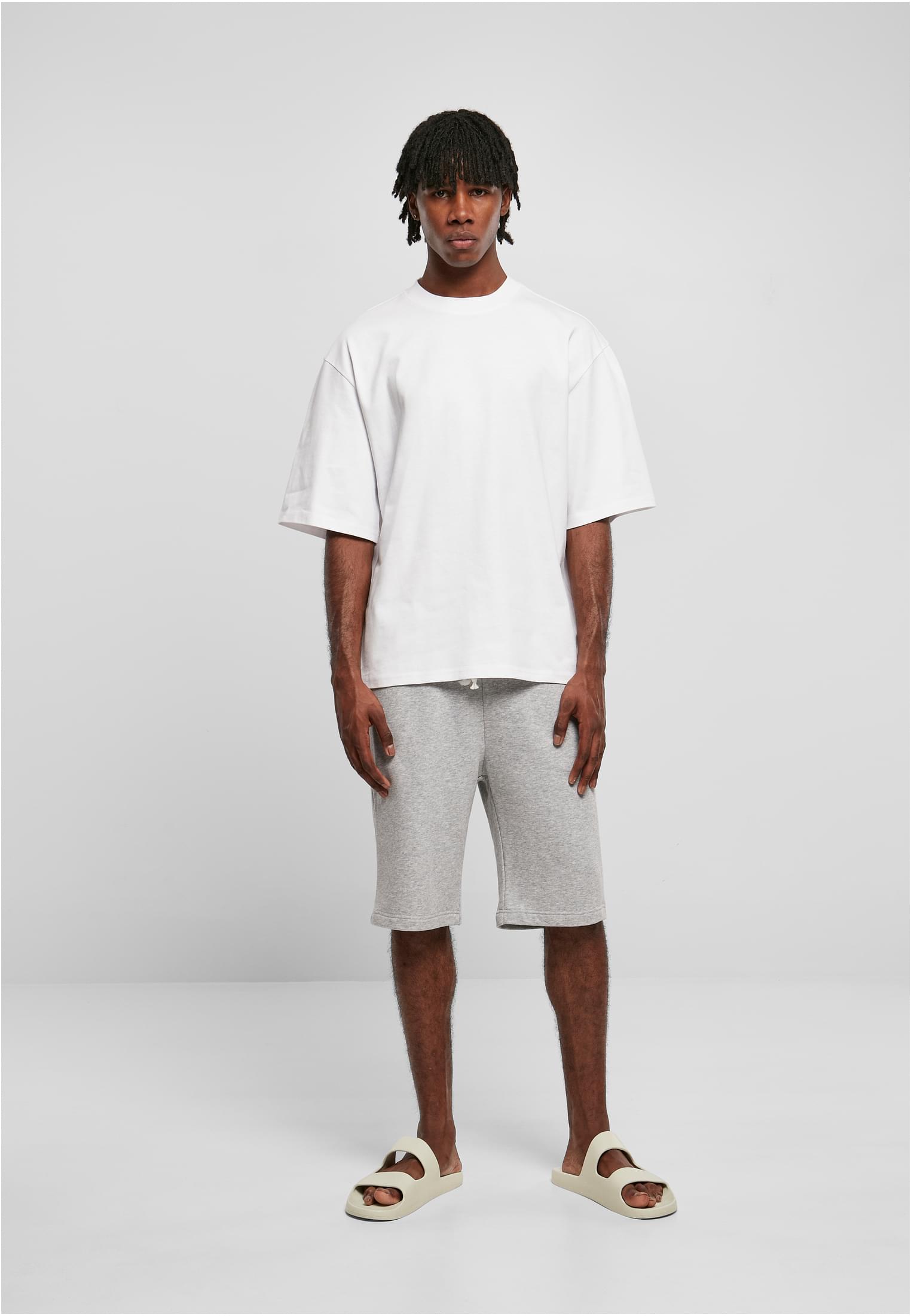 Organic Oversized Sleeve Tee | white