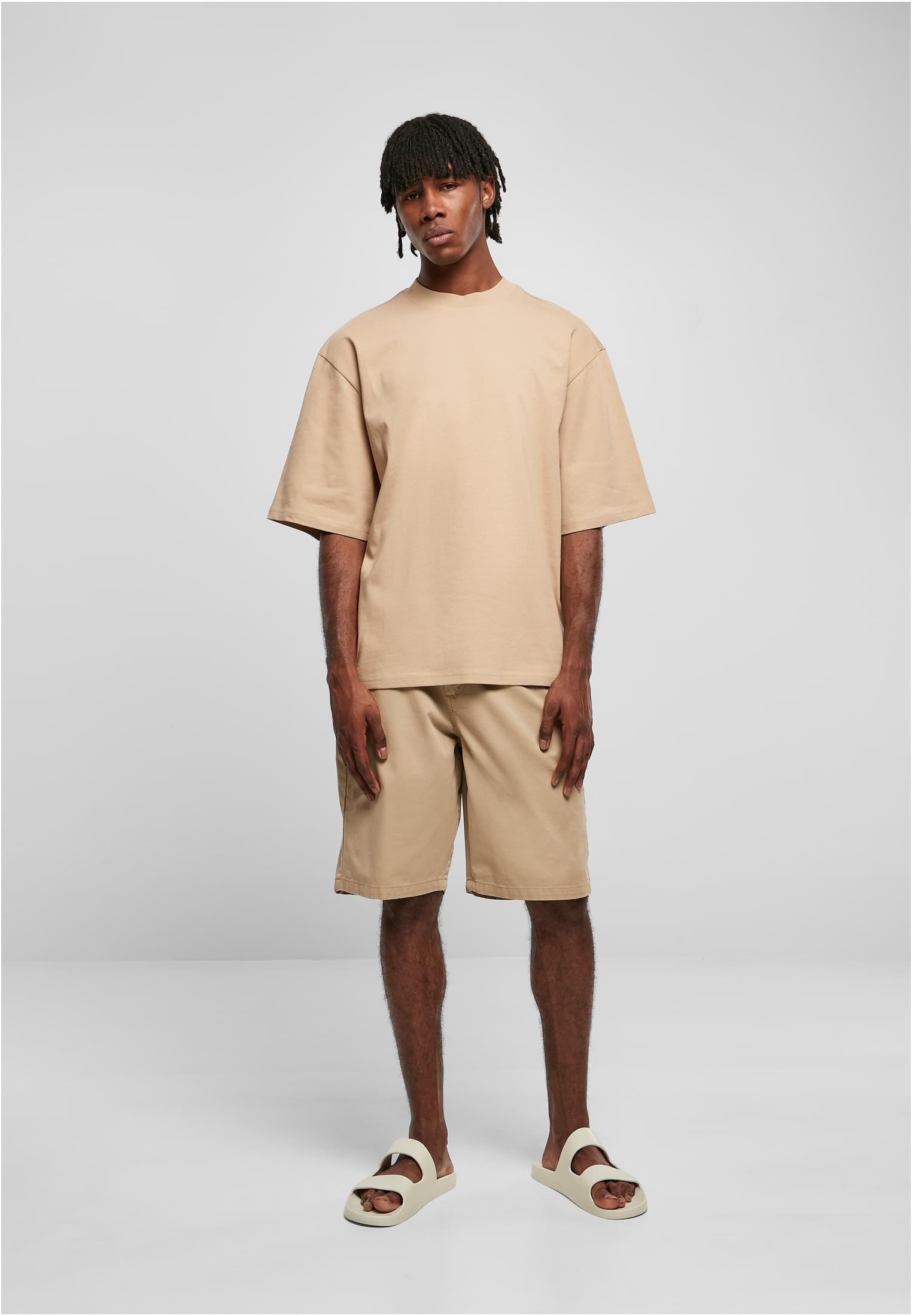 Organic Oversized Sleeve Tee | unionbeige