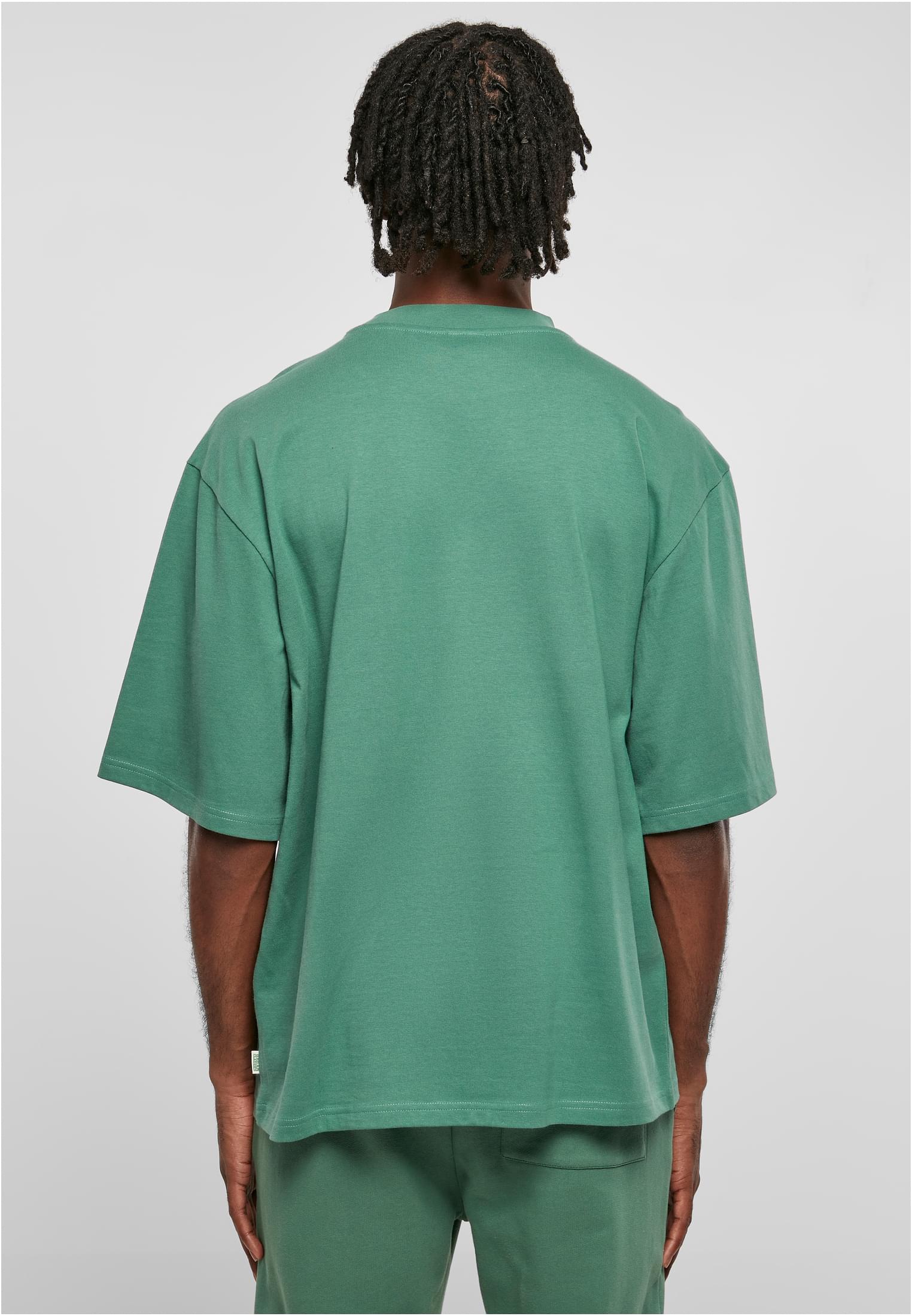 Organic Oversized Sleeve Tee | leaf