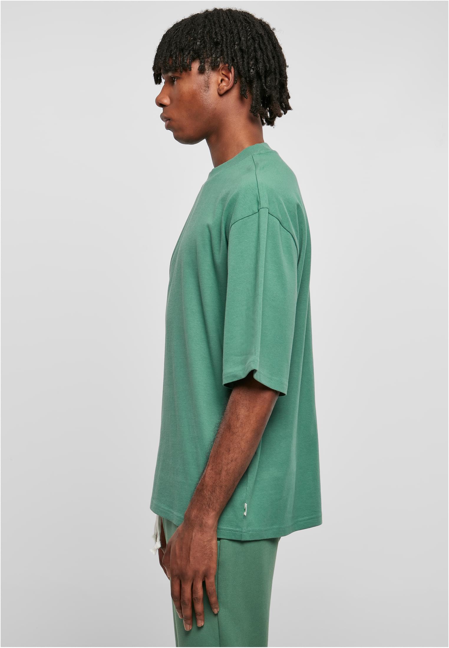 Organic Oversized Sleeve Tee | leaf