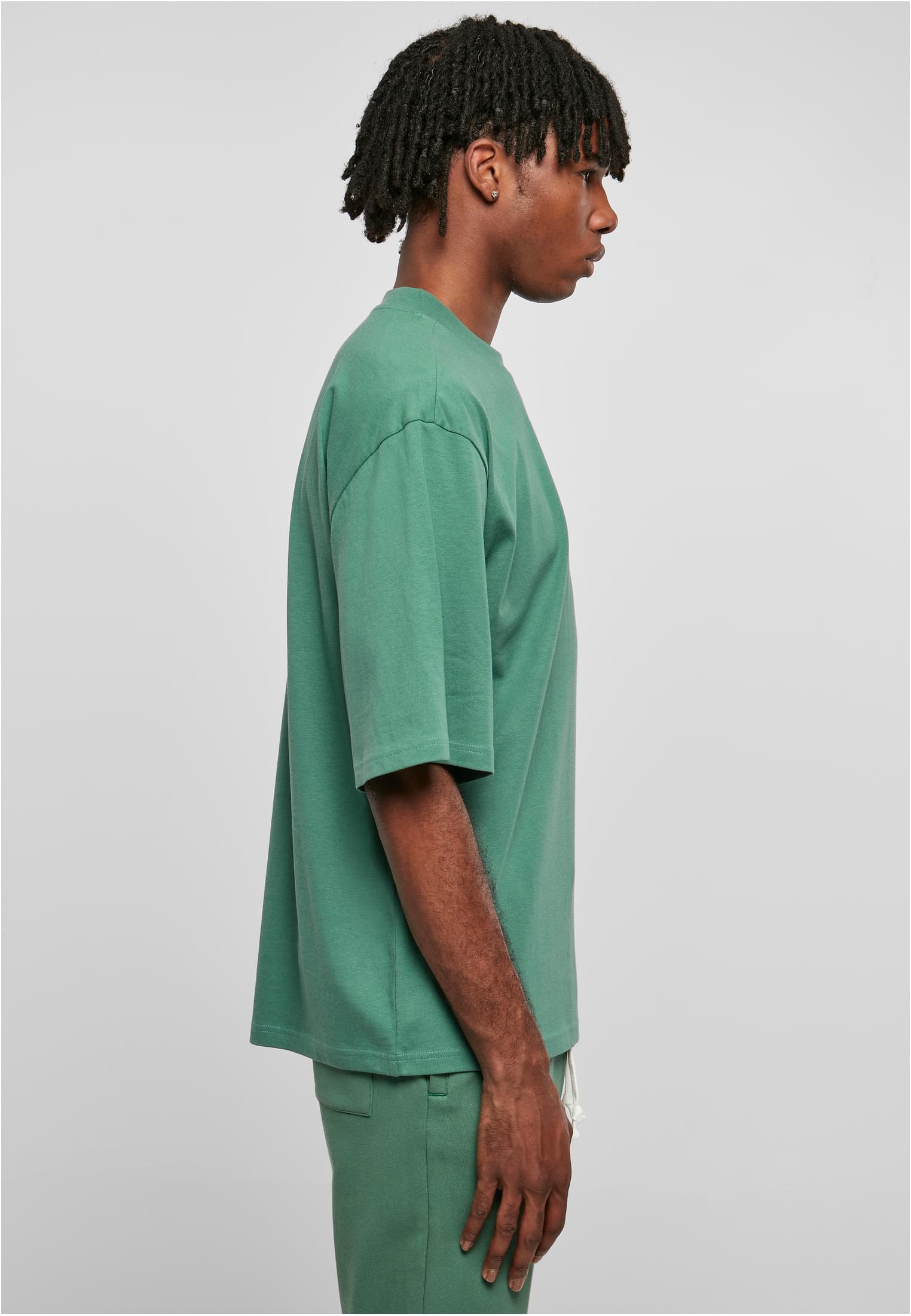 Organic Oversized Sleeve Tee | leaf