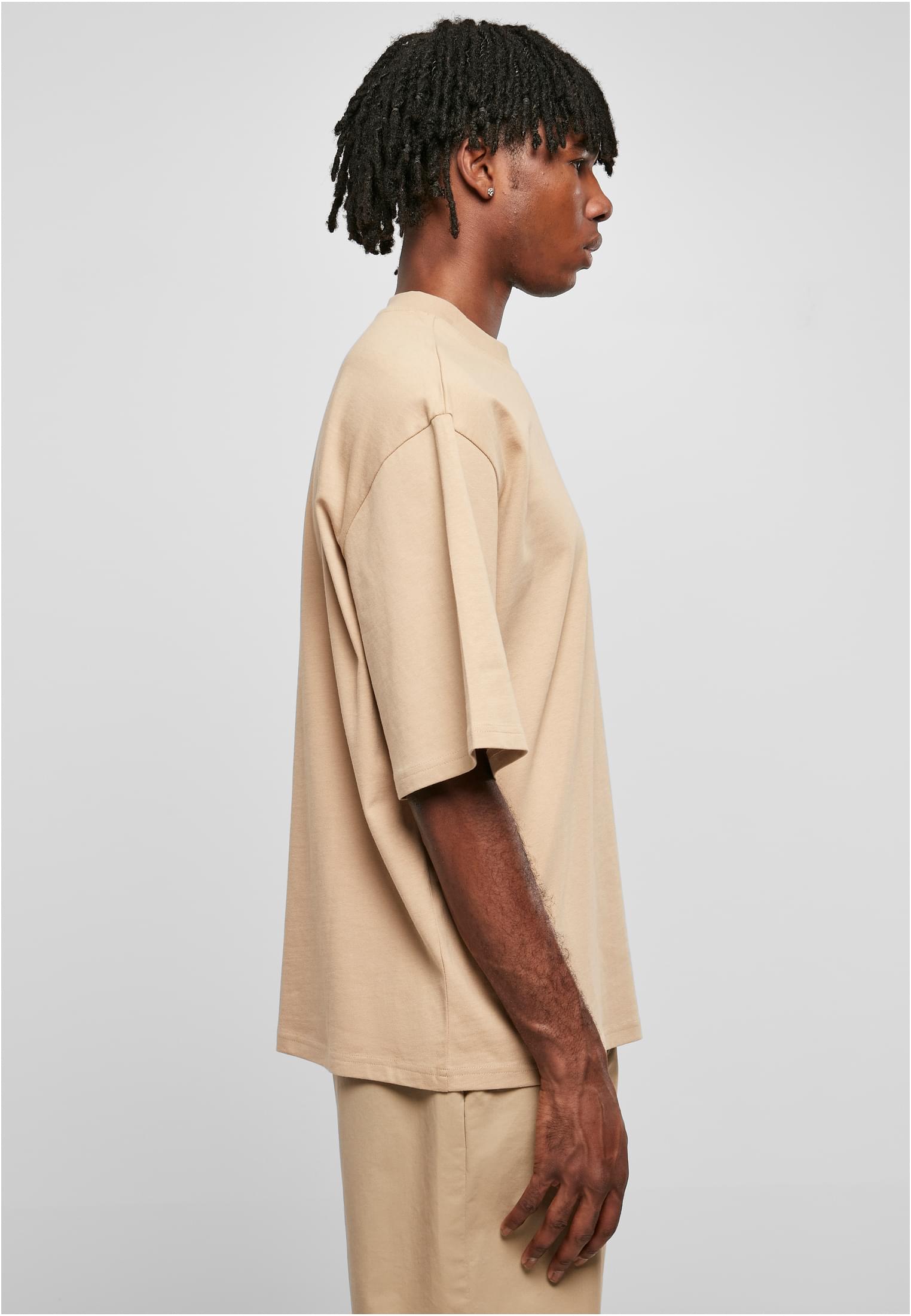 Organic Oversized Sleeve Tee | unionbeige