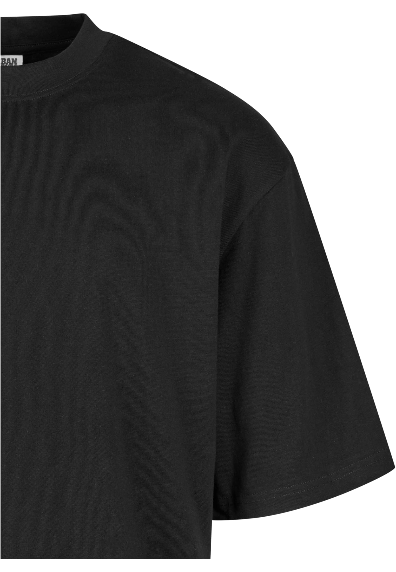 Organic Oversized Sleeve Tee | black