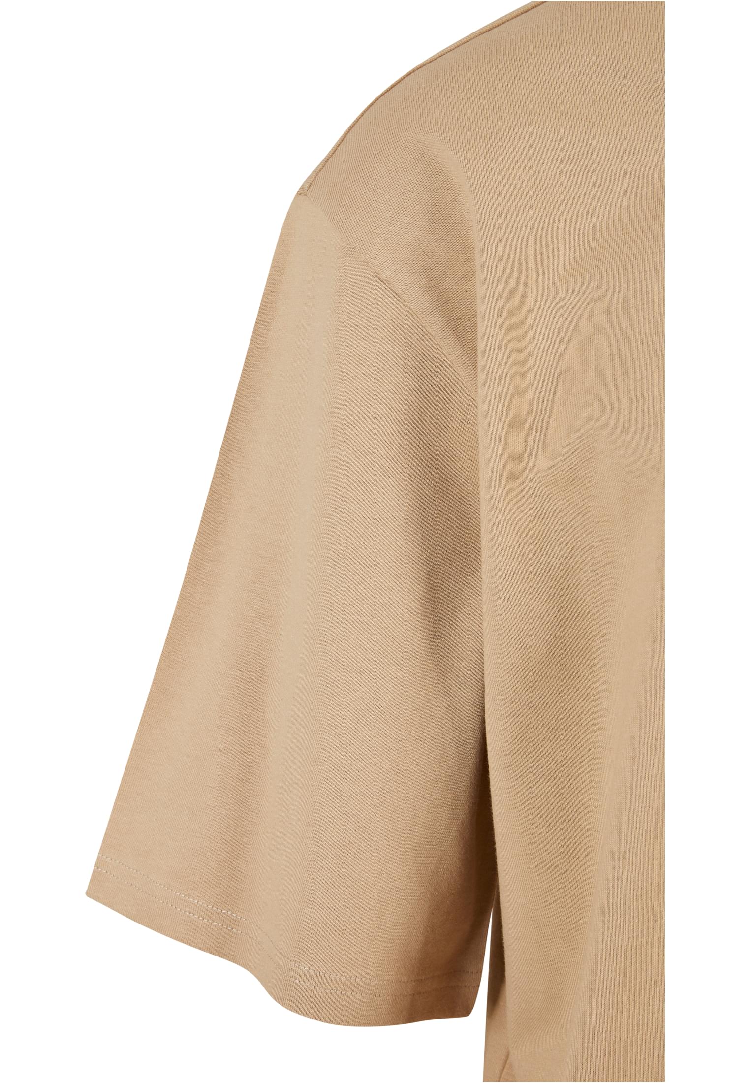 Organic Oversized Sleeve Tee | unionbeige