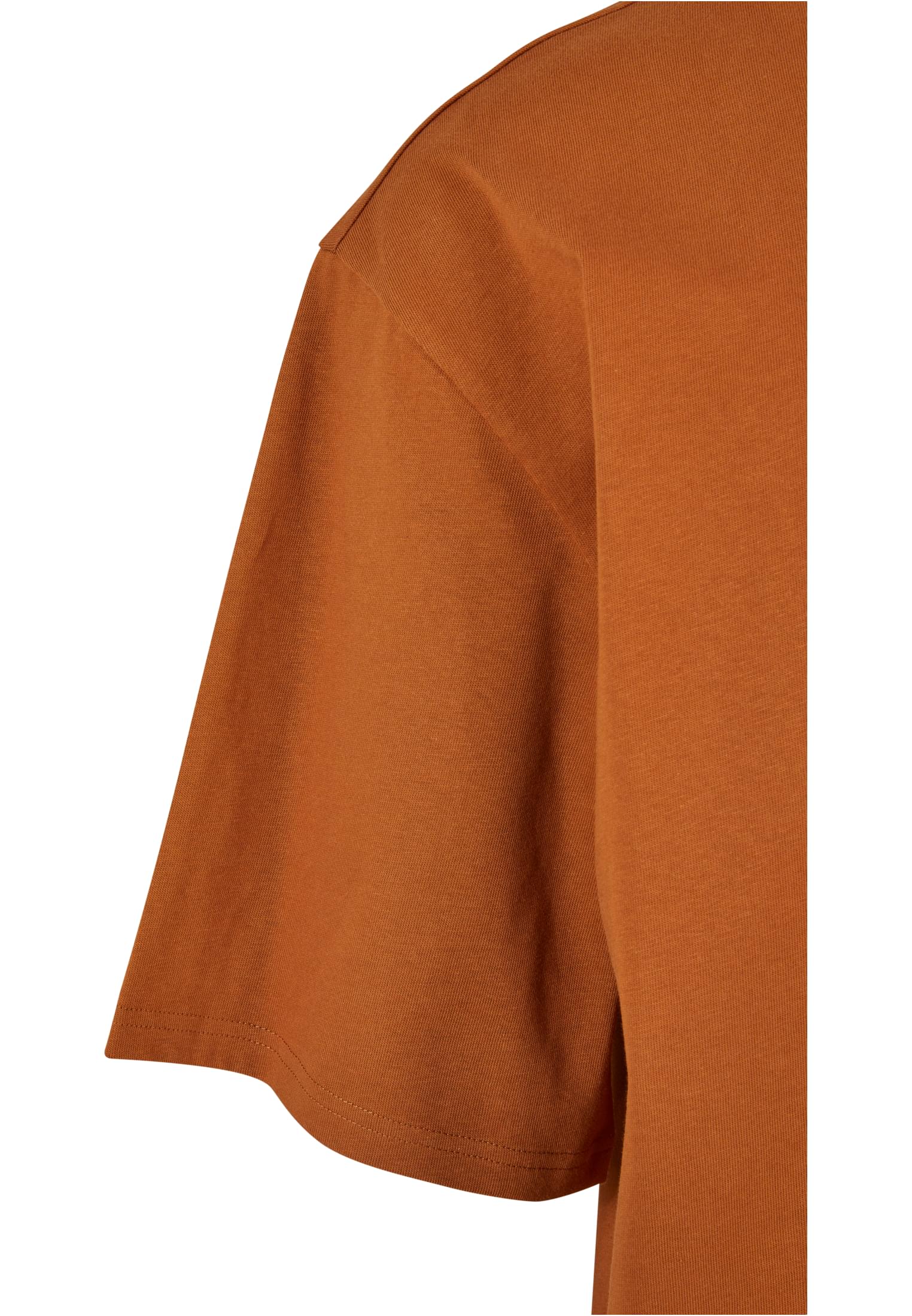 Organic Oversized Sleeve Tee | terracotta