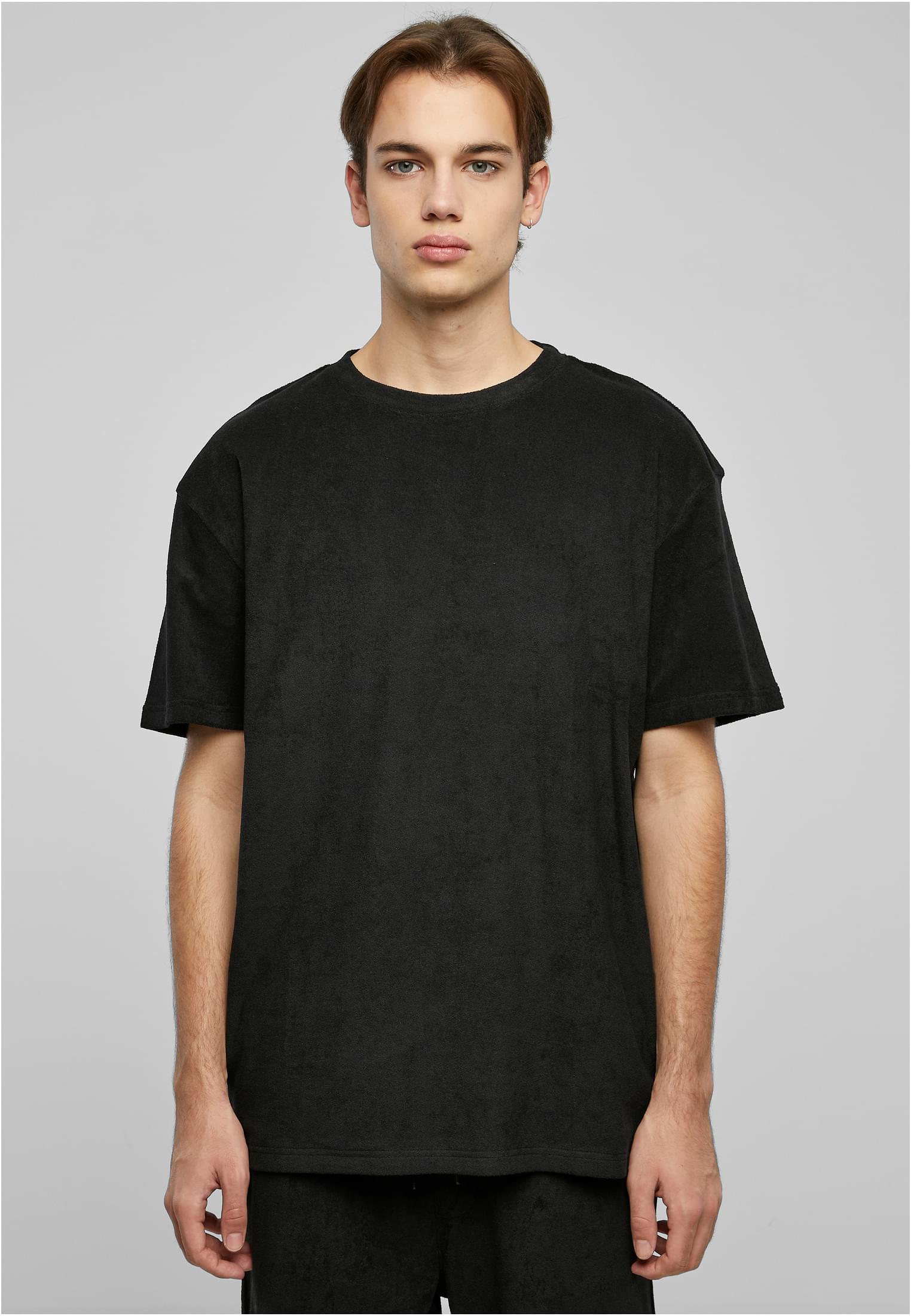 Oversized Towel Tee | black