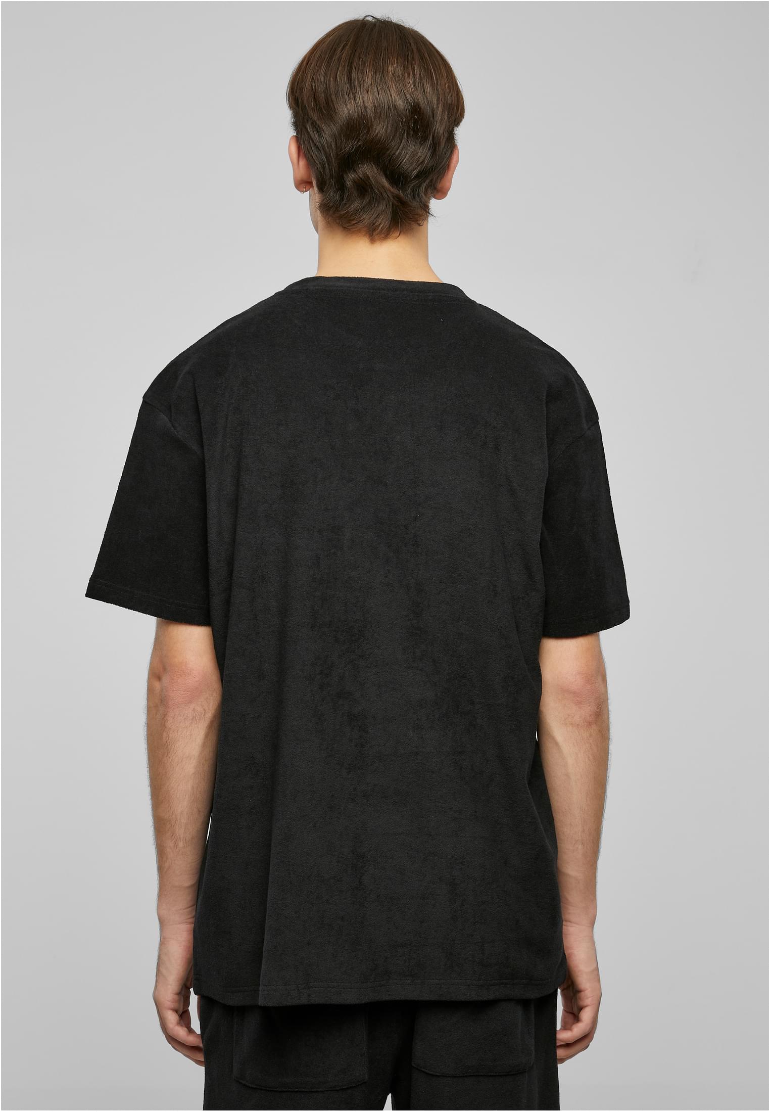 Oversized Towel Tee | black