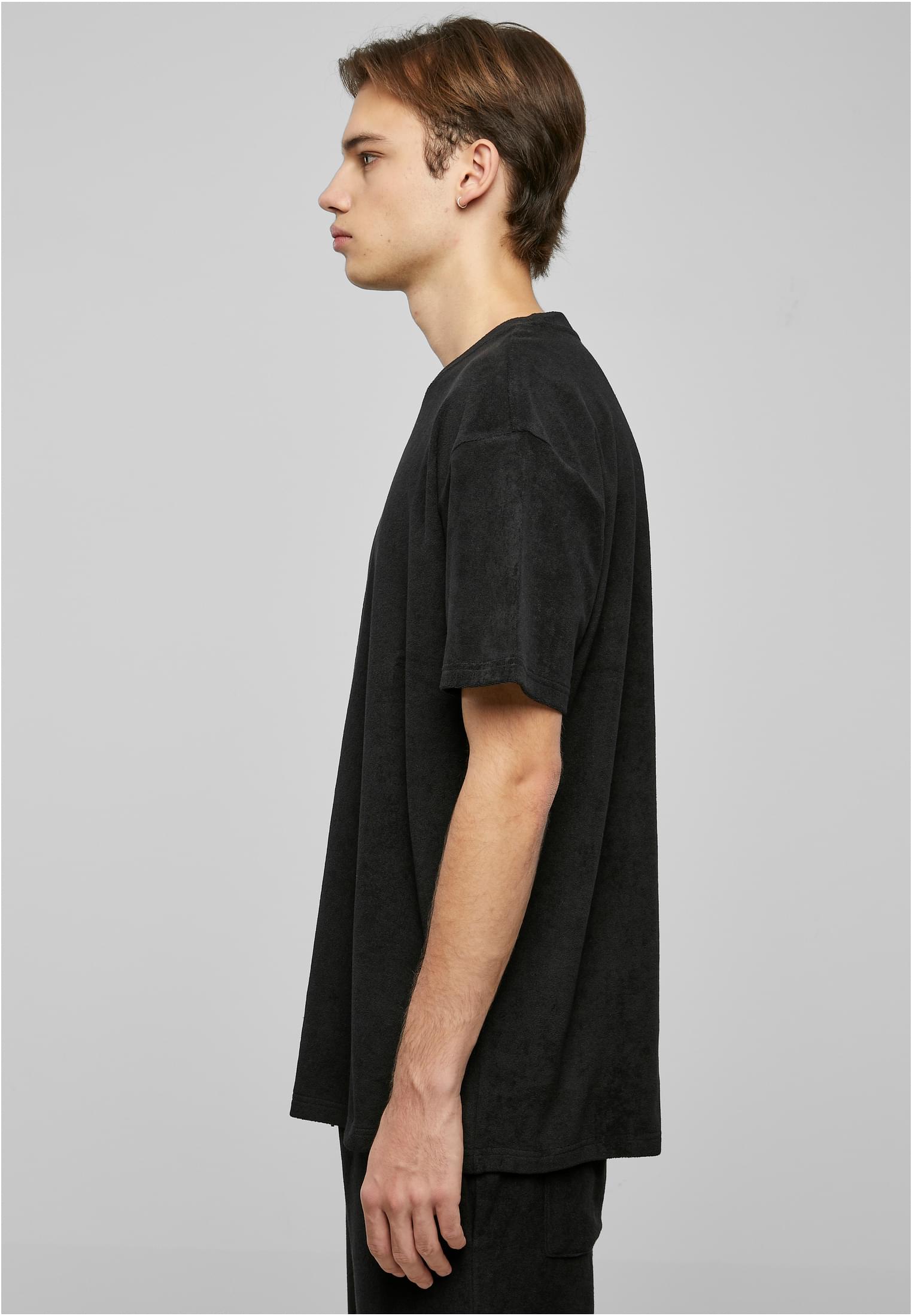 Oversized Towel Tee | black