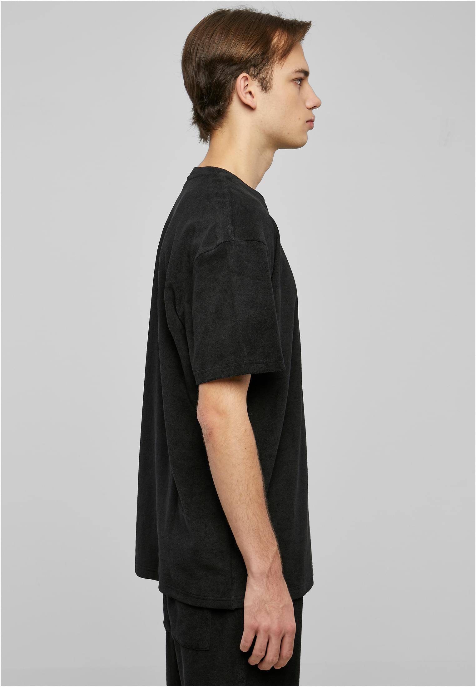 Oversized Towel Tee | black