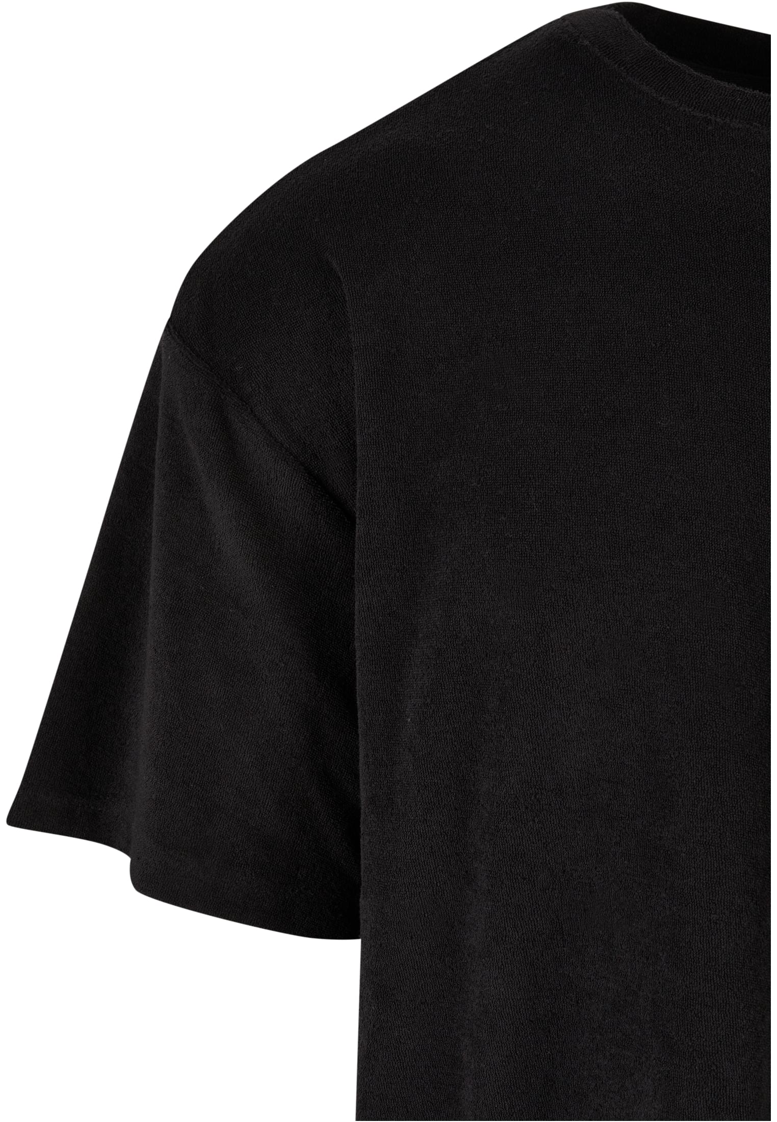 Oversized Towel Tee | black