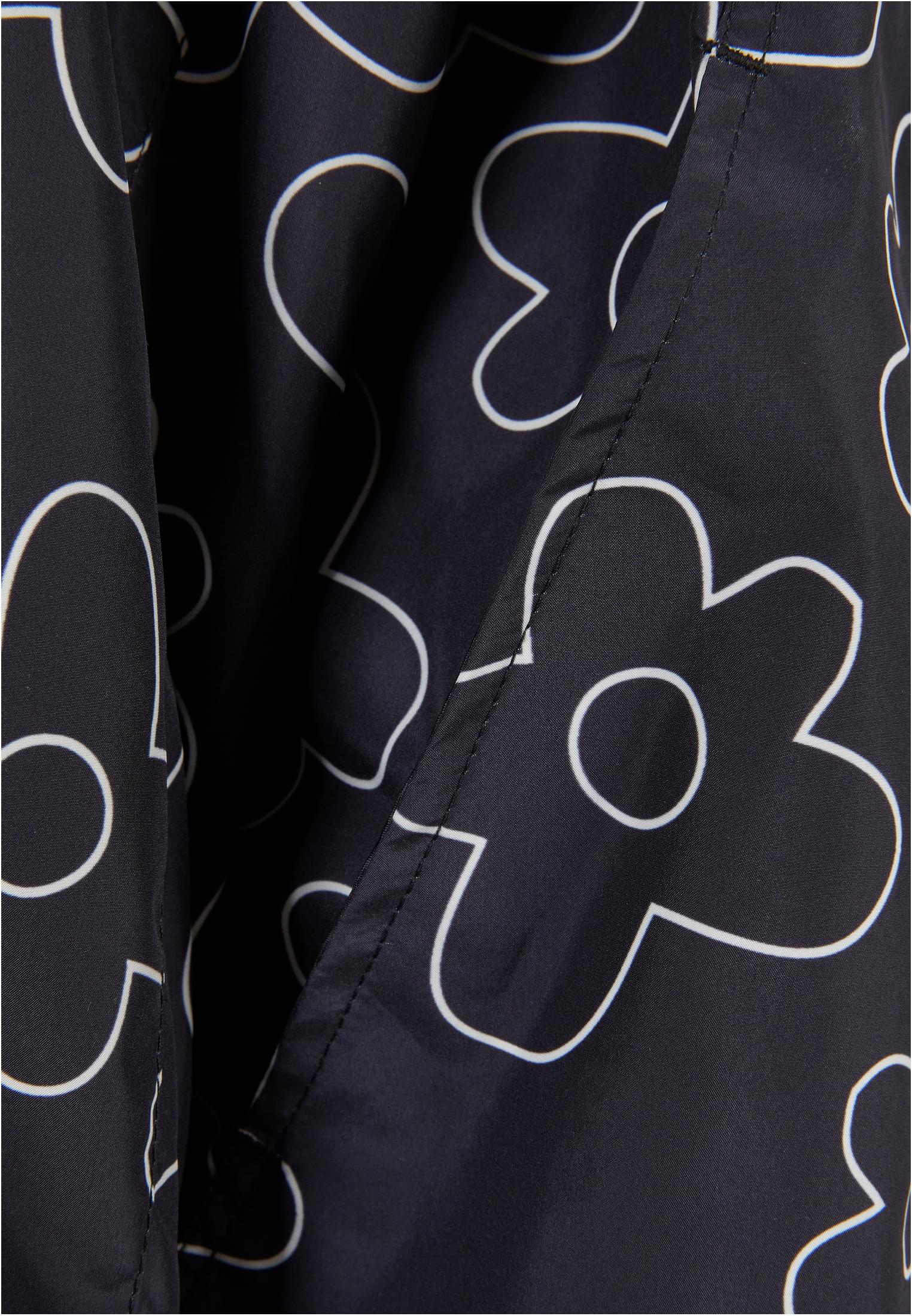 Flower AOP Pull Over Jacket | blackflower