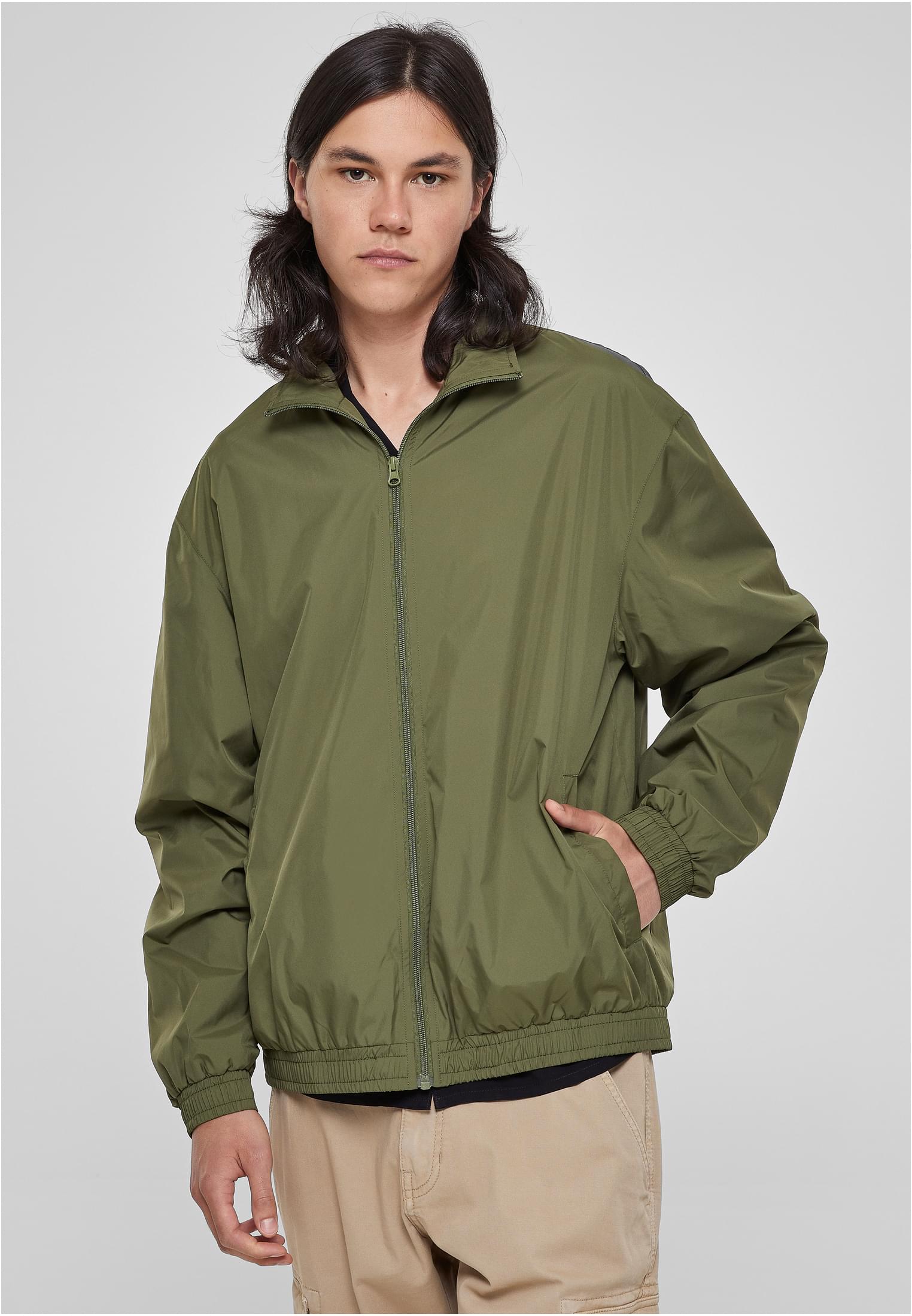 Wide Track Jacket | olive