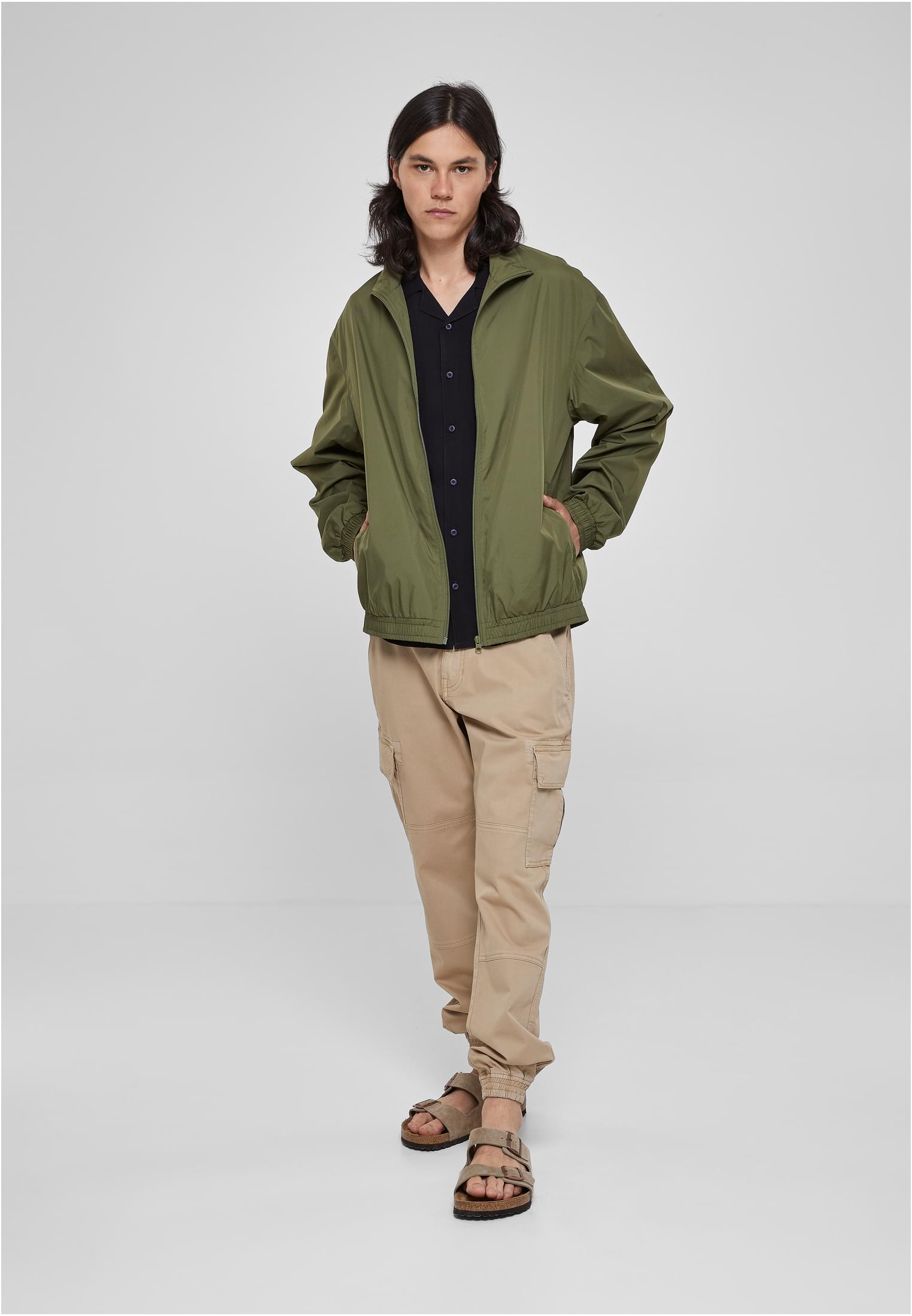 Wide Track Jacket | olive