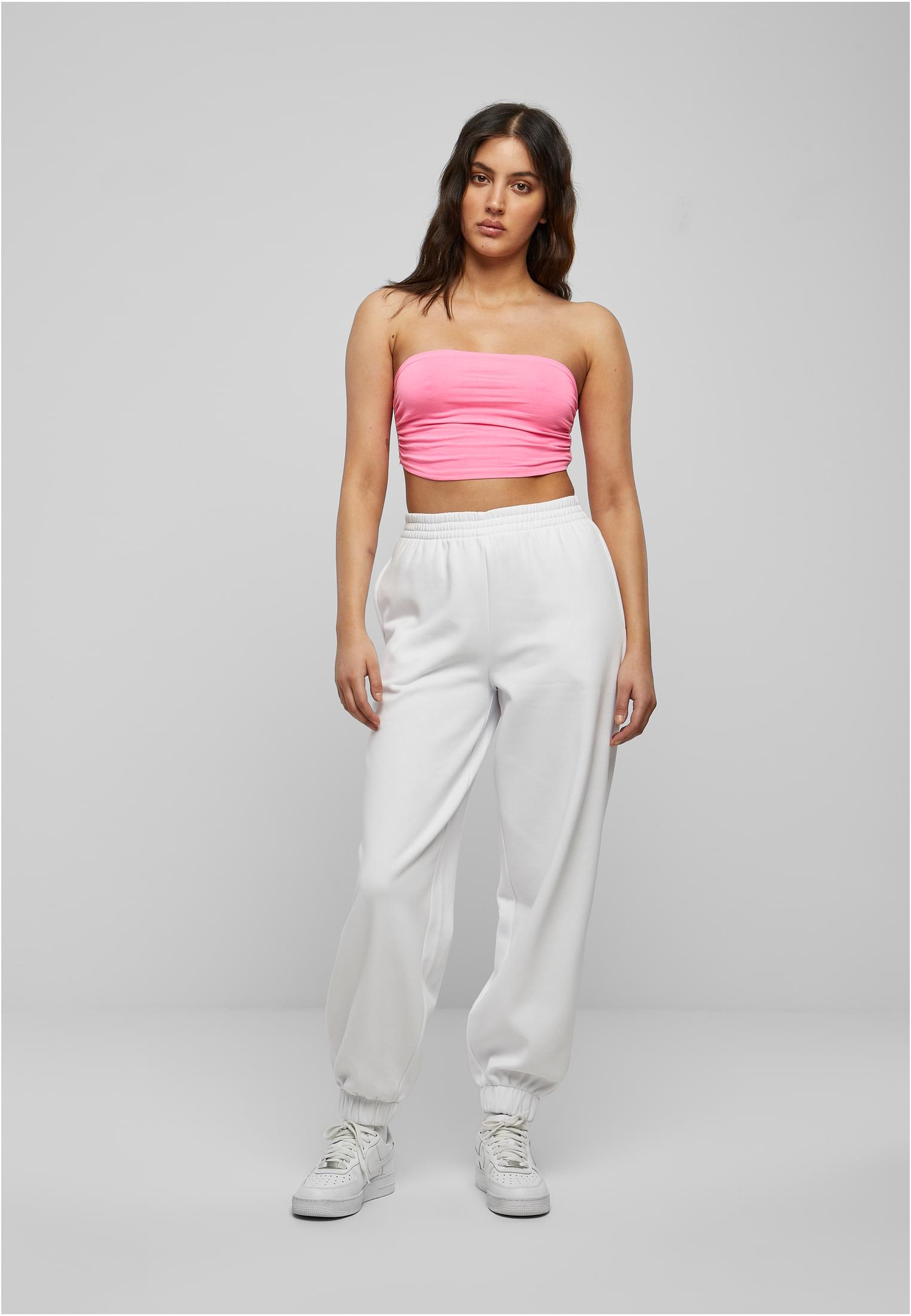 Ladies Neon Bandeau Top | neonpink