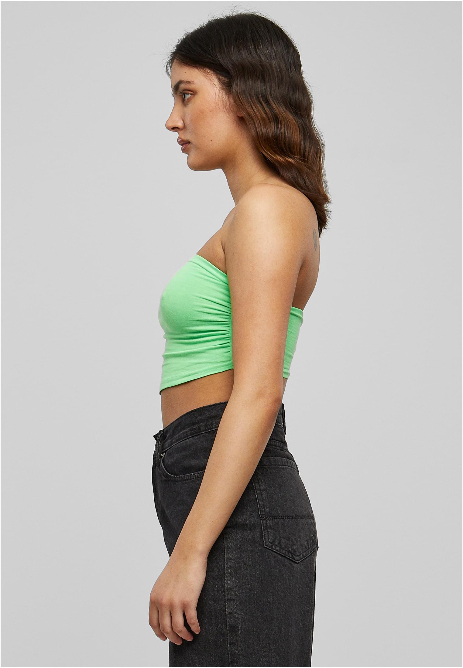 Ladies Neon Bandeau Top | neongreen