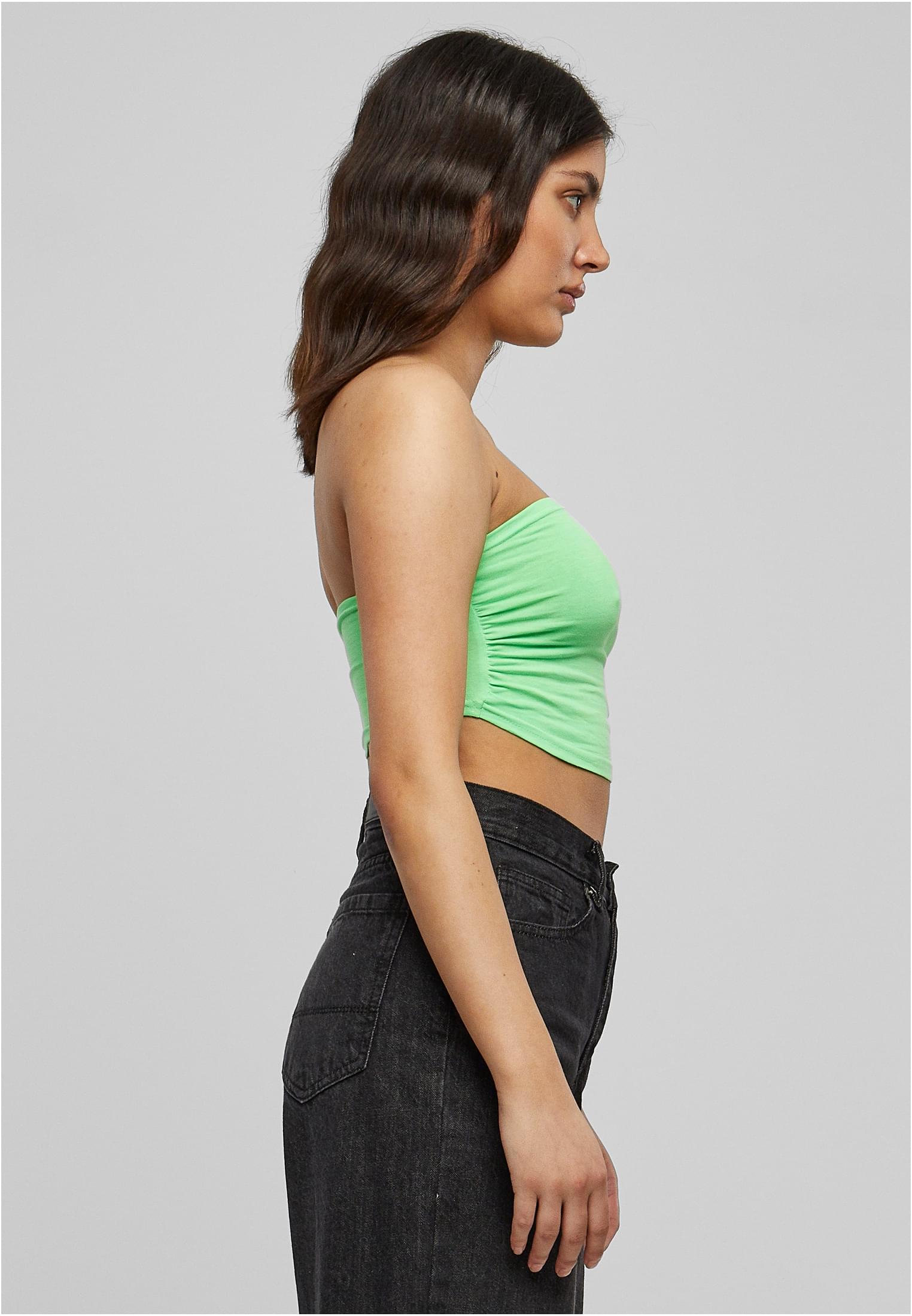 Ladies Neon Bandeau Top | neongreen