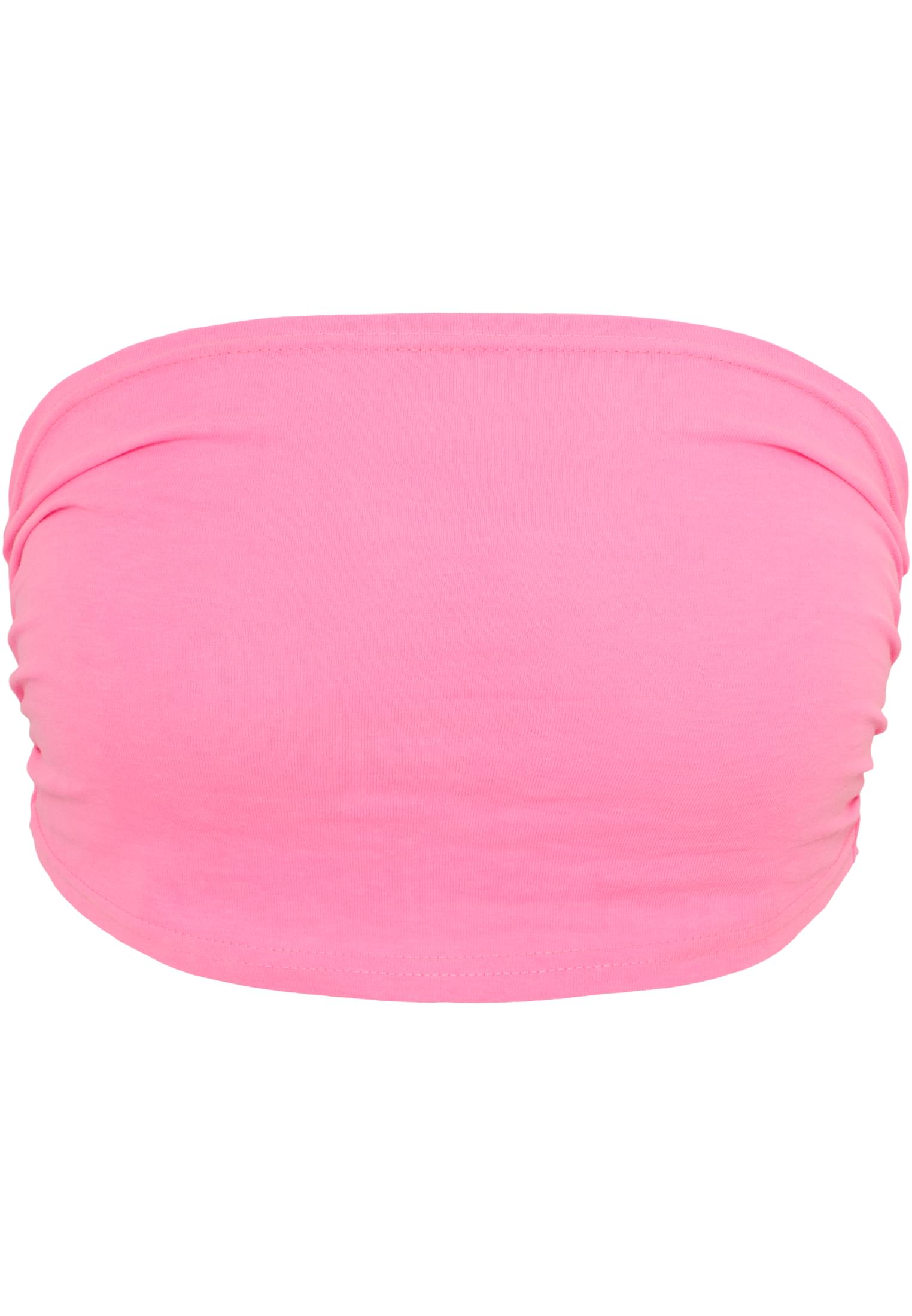 Ladies Neon Bandeau Top | neonpink