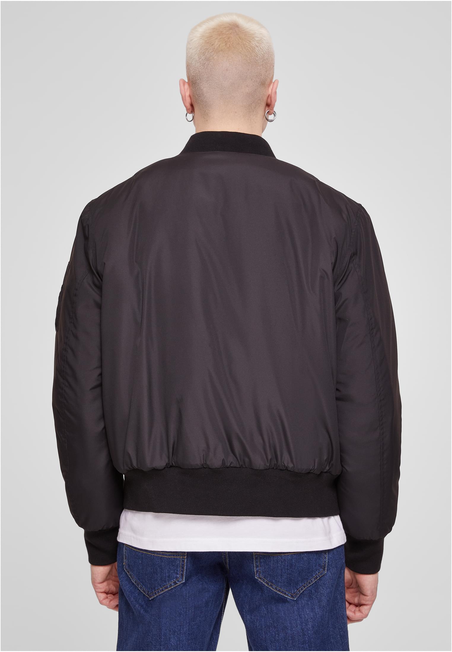 Recyclet Basic Bomber Jacket | black