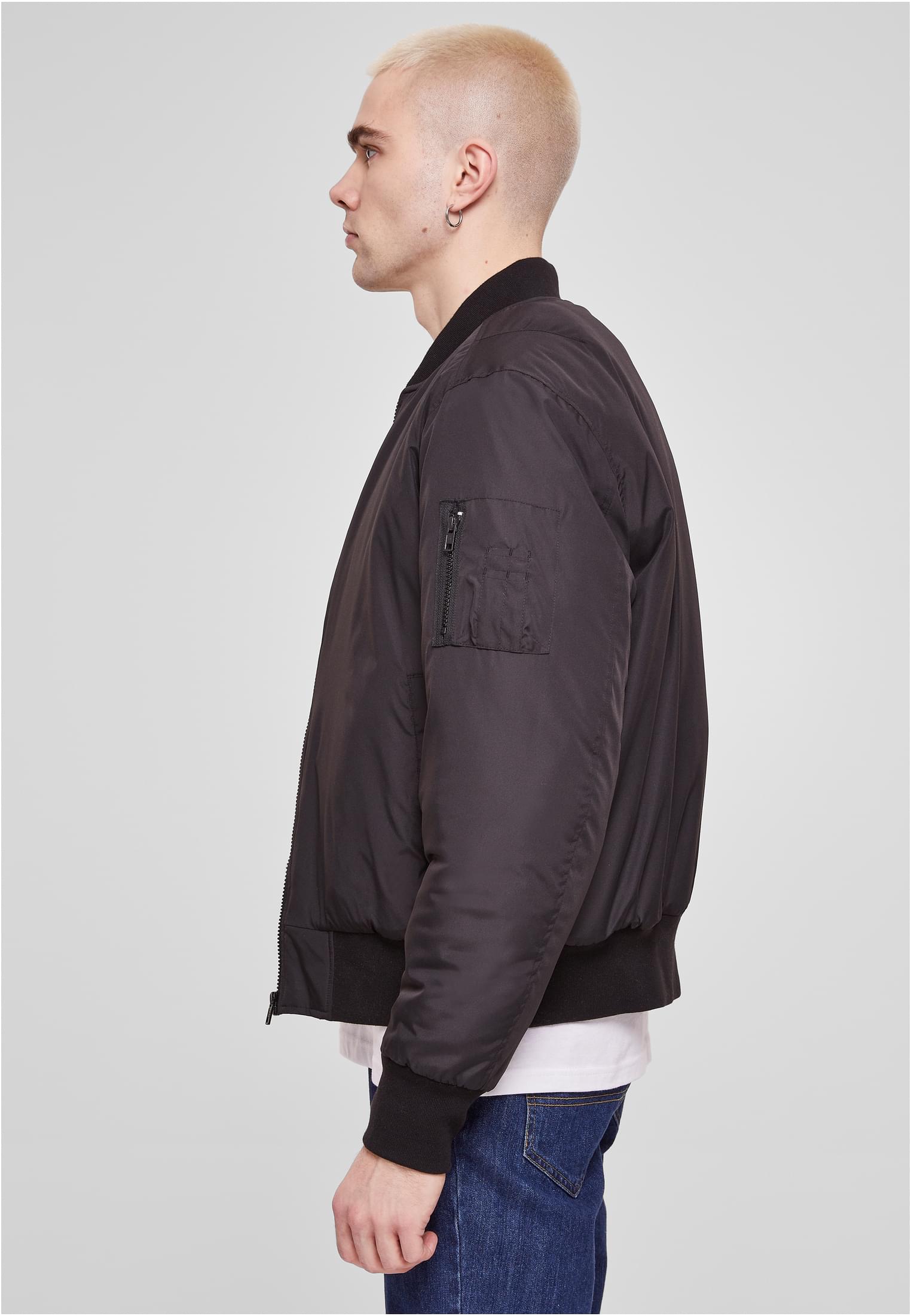 Recyclet Basic Bomber Jacket | black