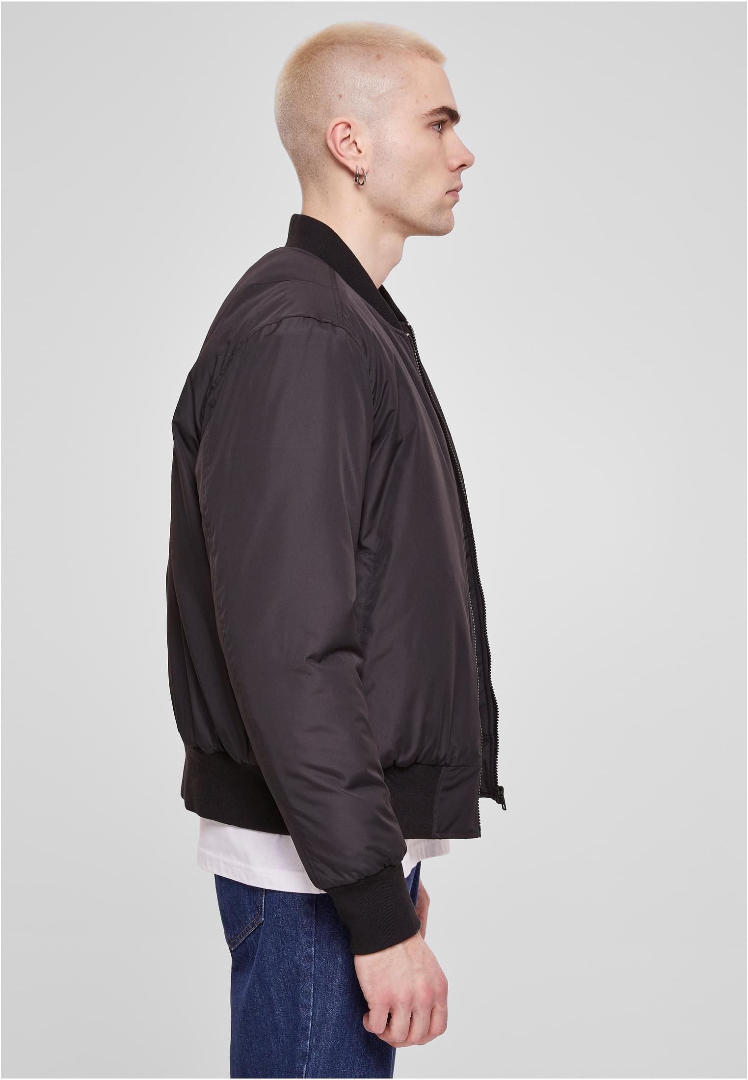 Recyclet Basic Bomber Jacket | black