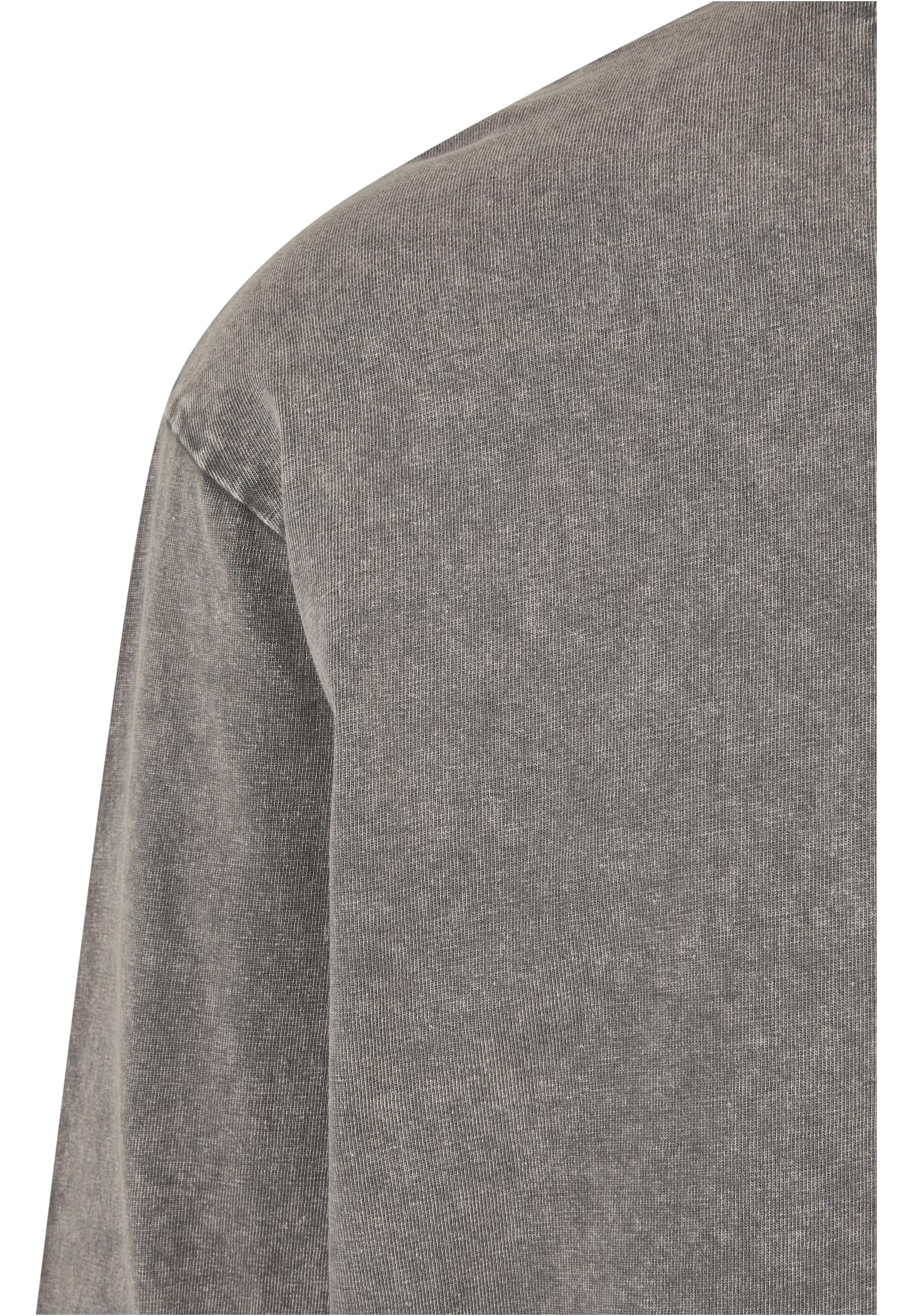 Heavy Boxy Acid Wash Longsleeve | asphalt