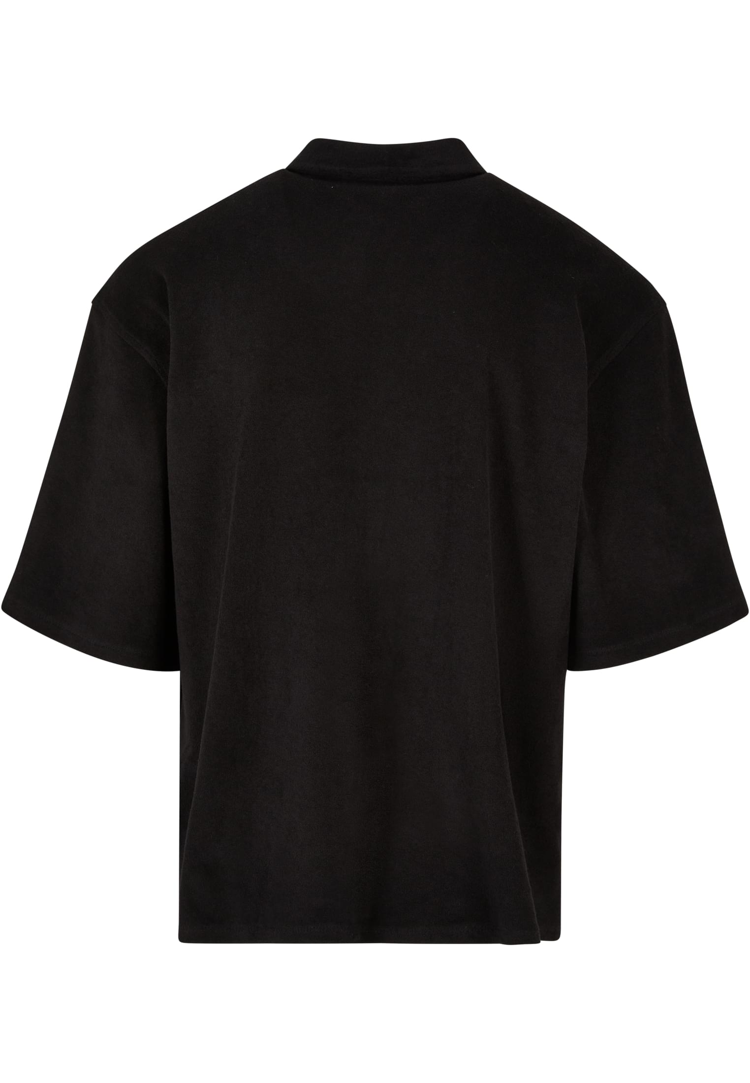 Boxy Towel Shirt | black