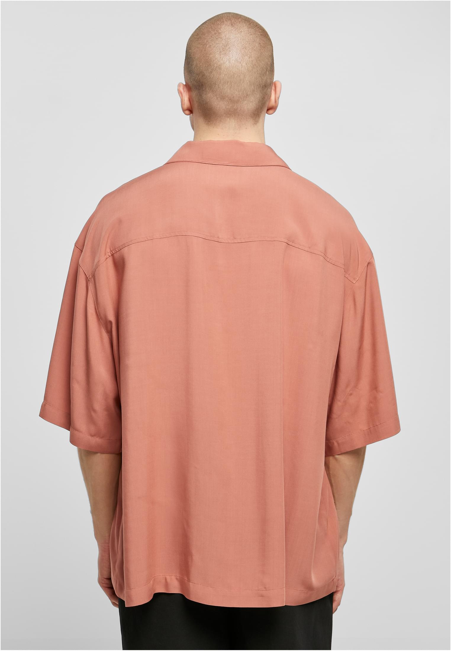 Oversized Resort Shirt | terracotta