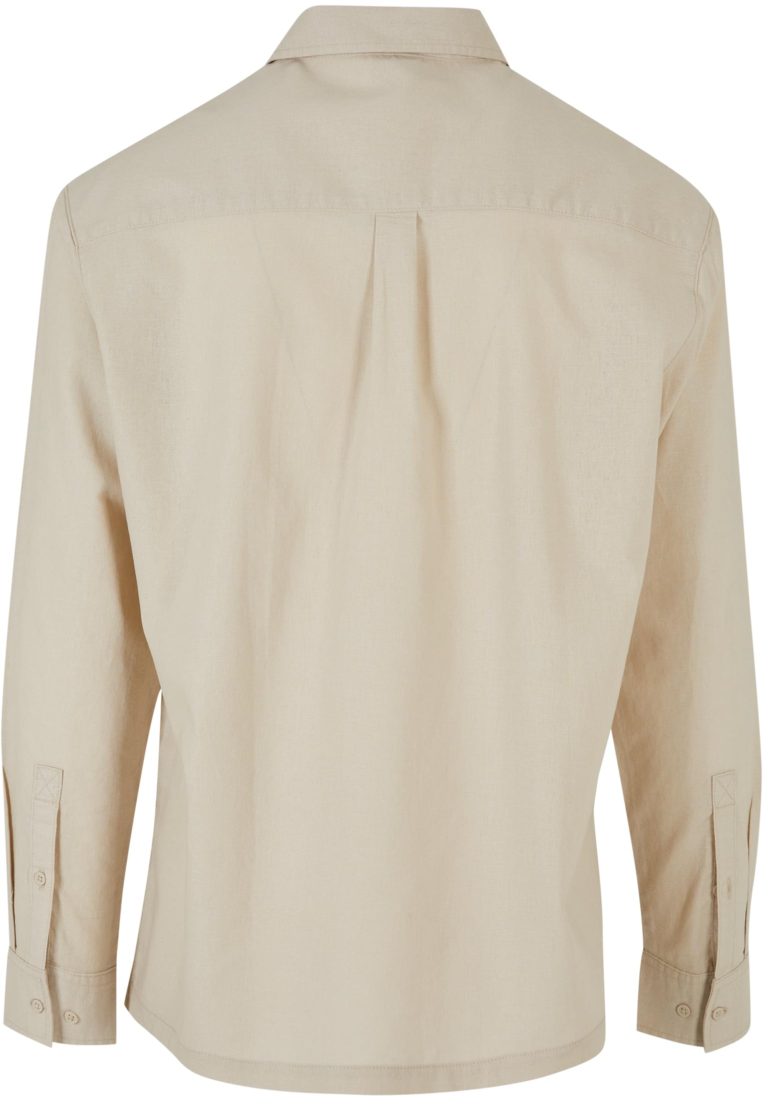 Cotton Linen Half Zip Shirt | softseagrass