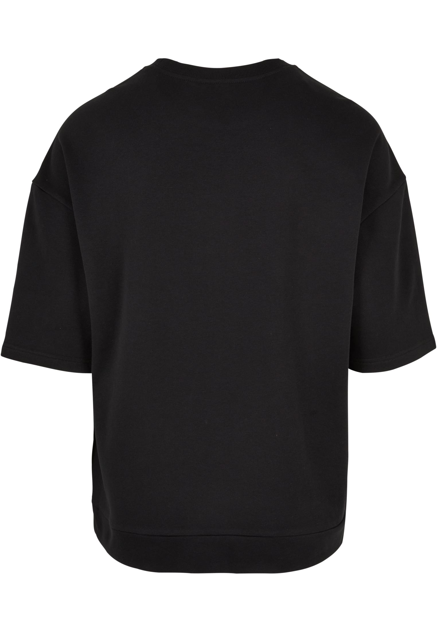 Oversized Short Sleeve Crew | black