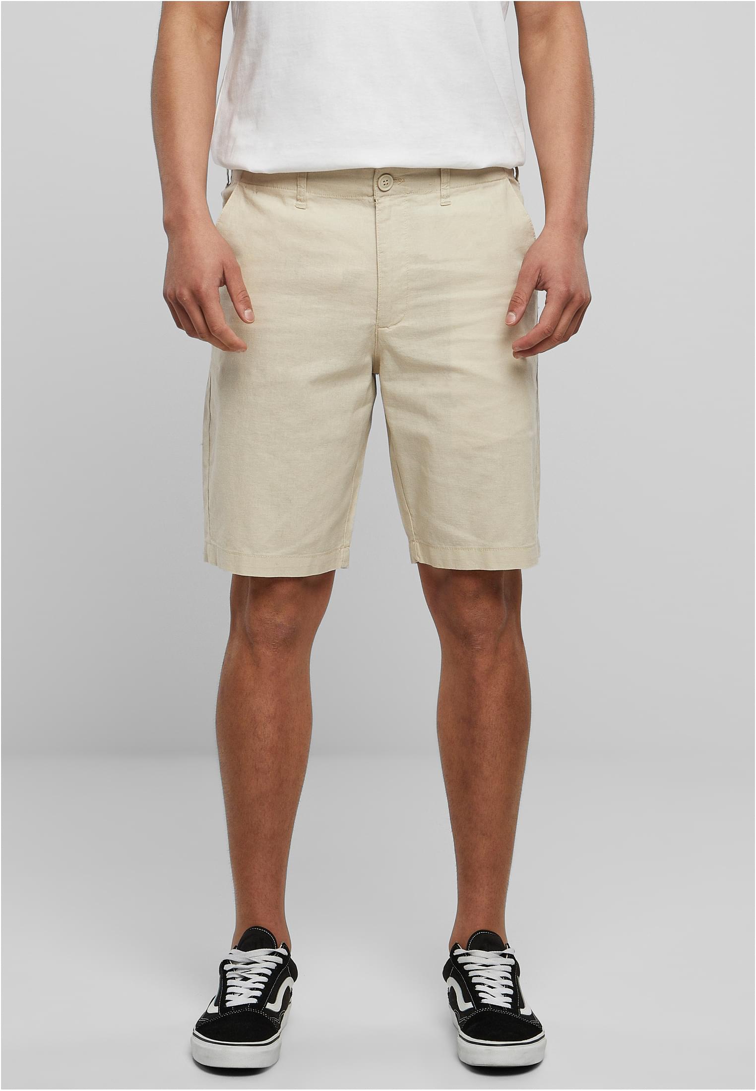 Cotton Linen Shorts | softseagrass