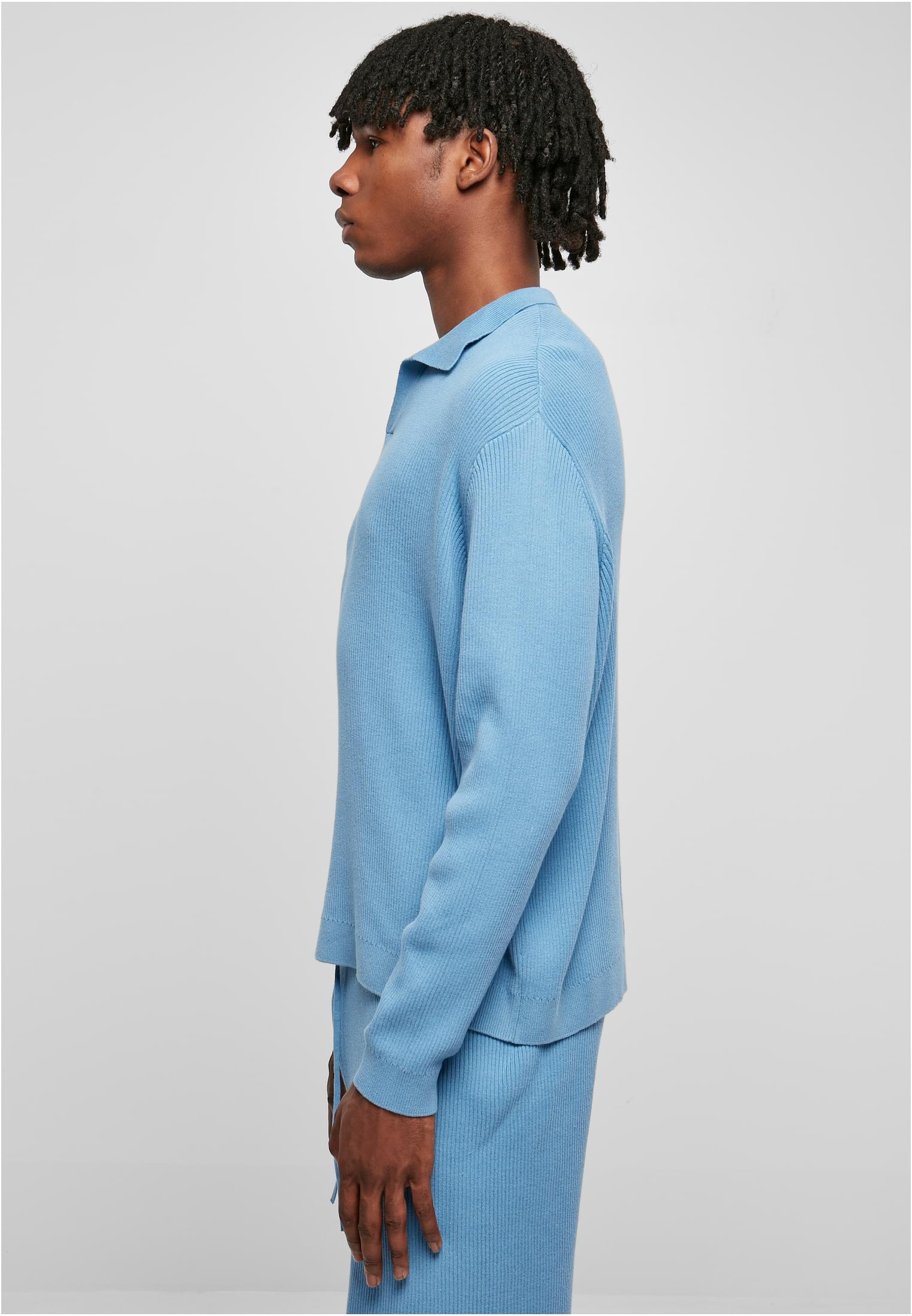 Ribbed Oversized Longsleeve | horizonblue