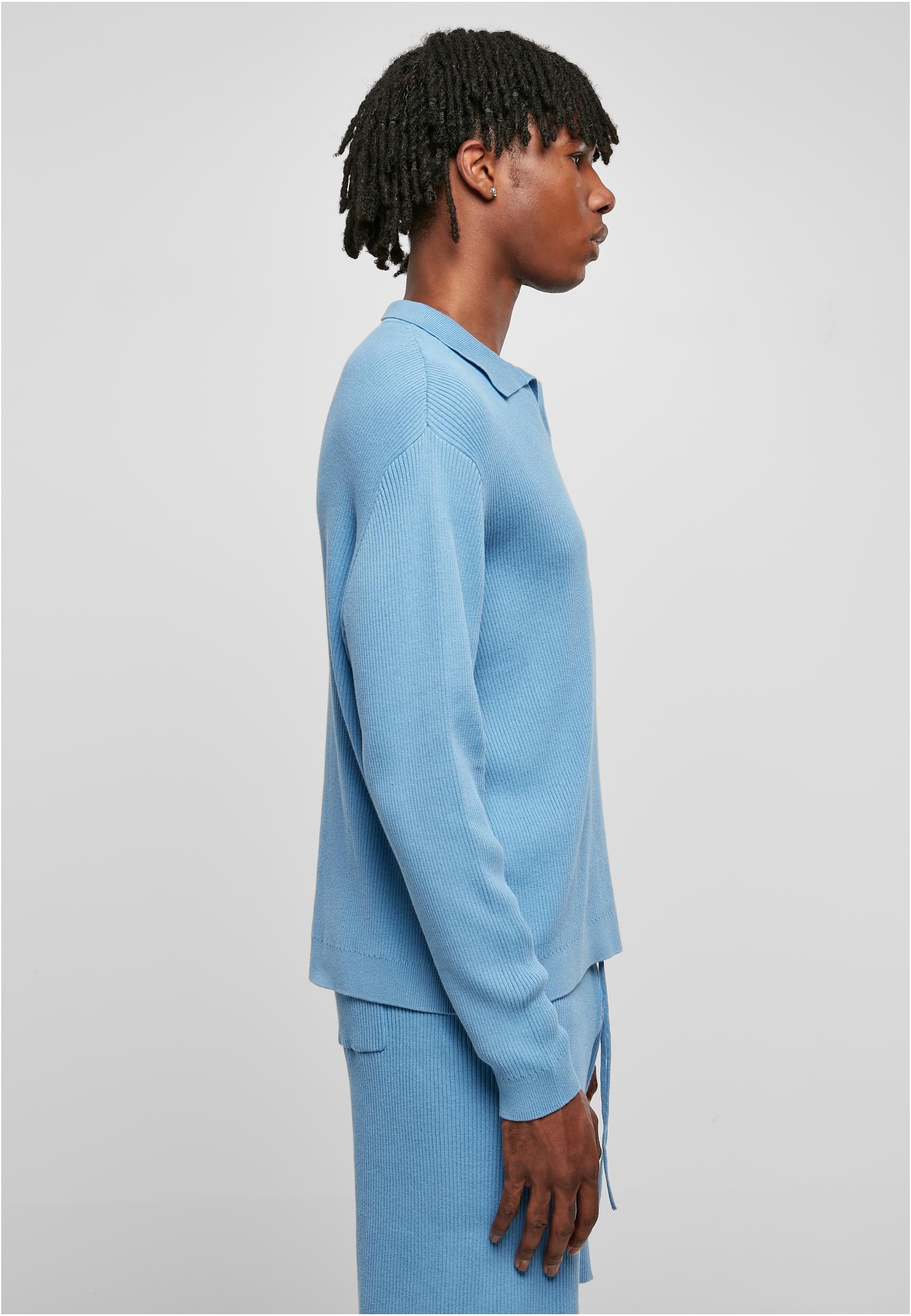 Ribbed Oversized Longsleeve | horizonblue