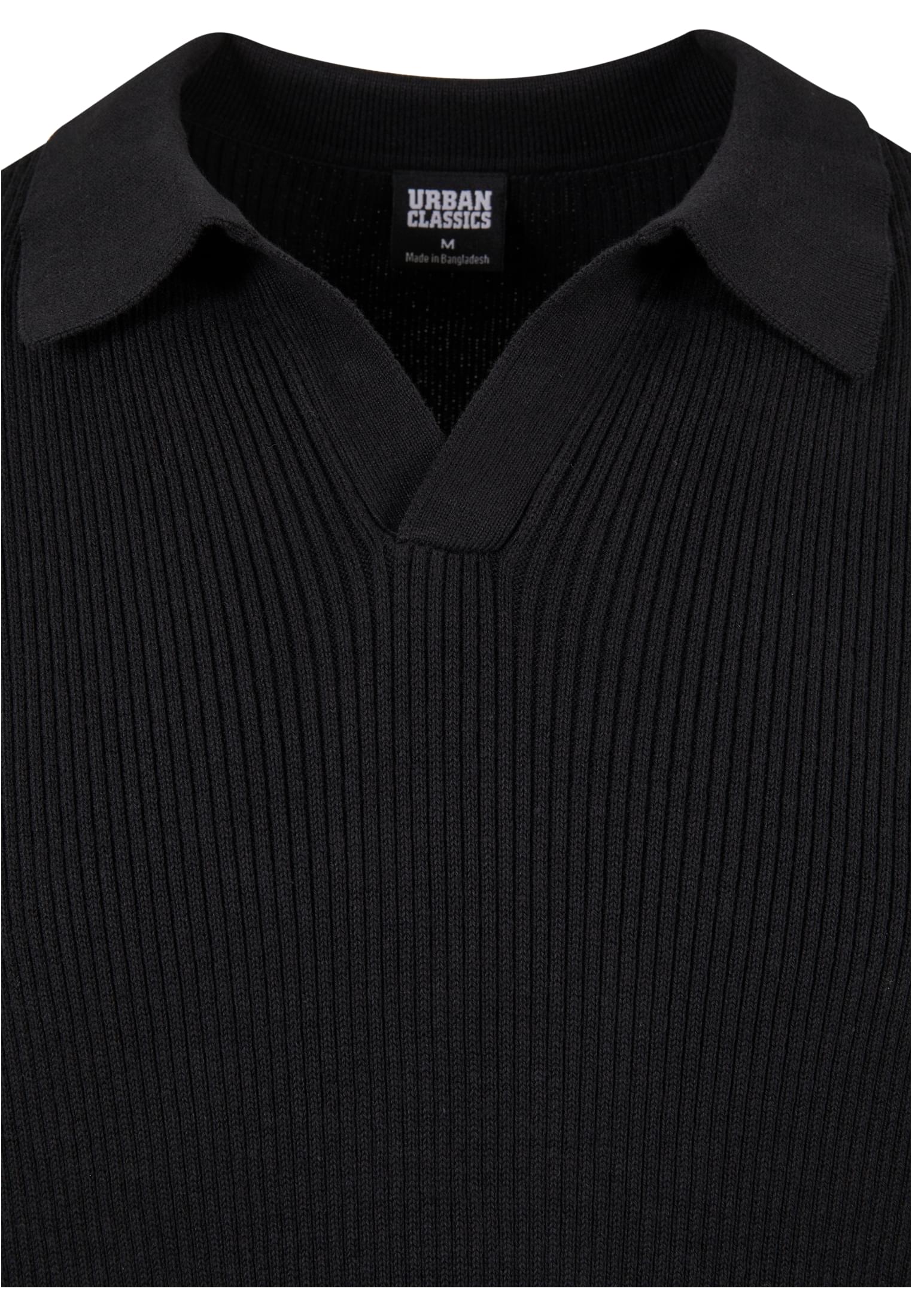 Ribbed Oversized Longsleeve | black