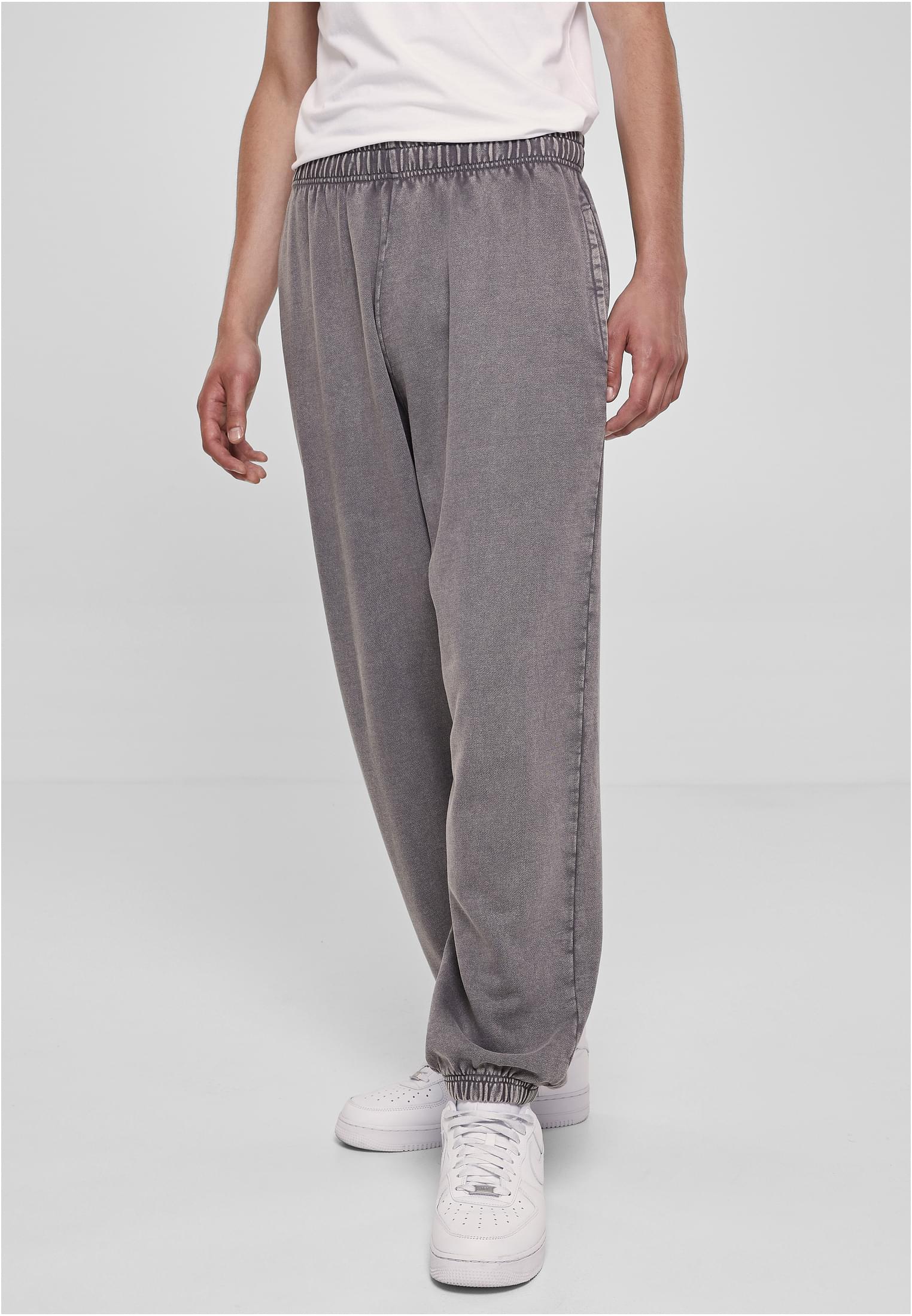 Acid Wash Sweatpants | asphalt