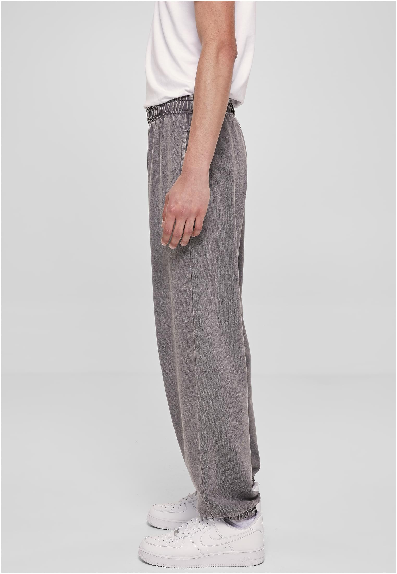 Acid Wash Sweatpants | asphalt