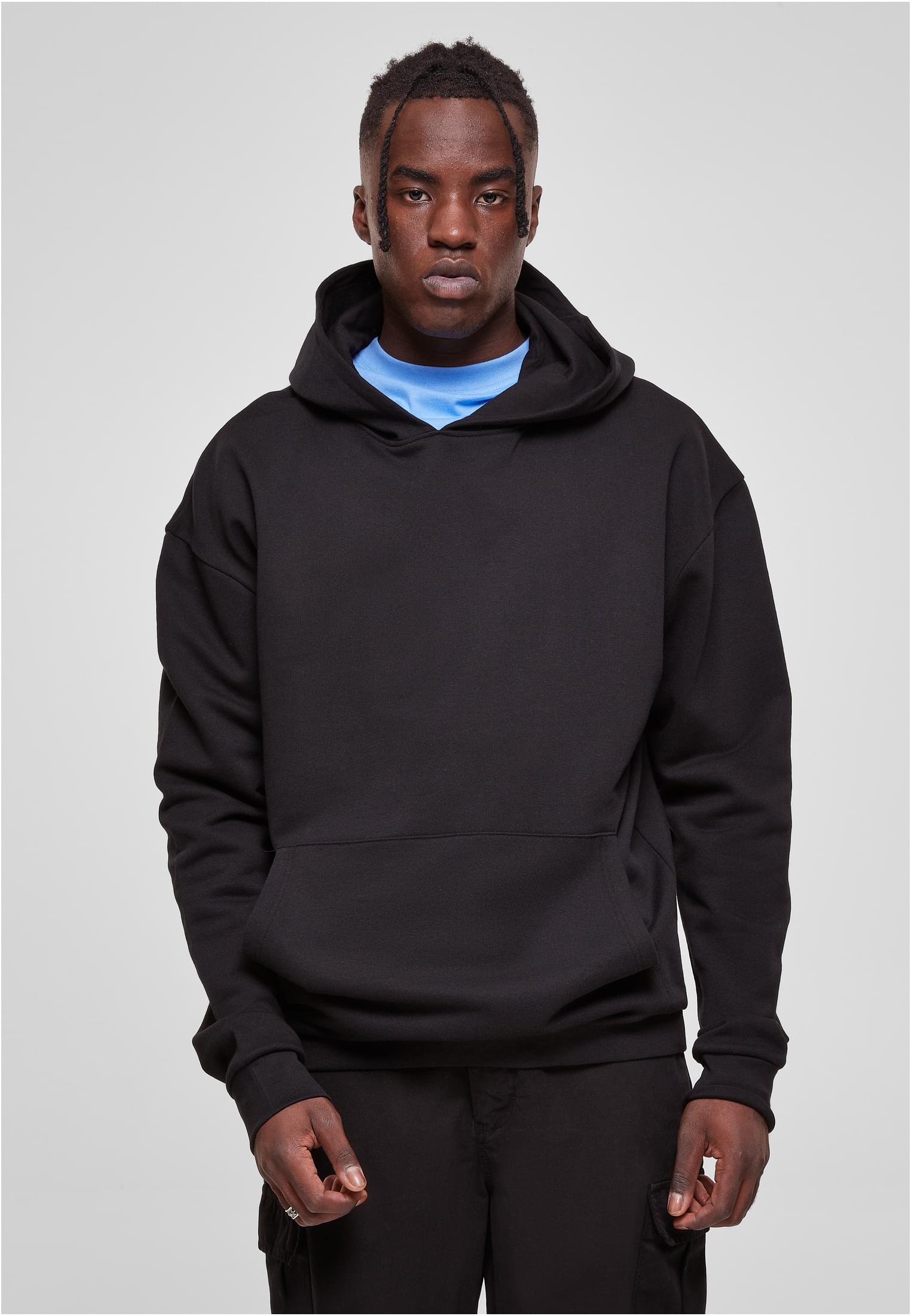 Hood Embroidery Hoody | black