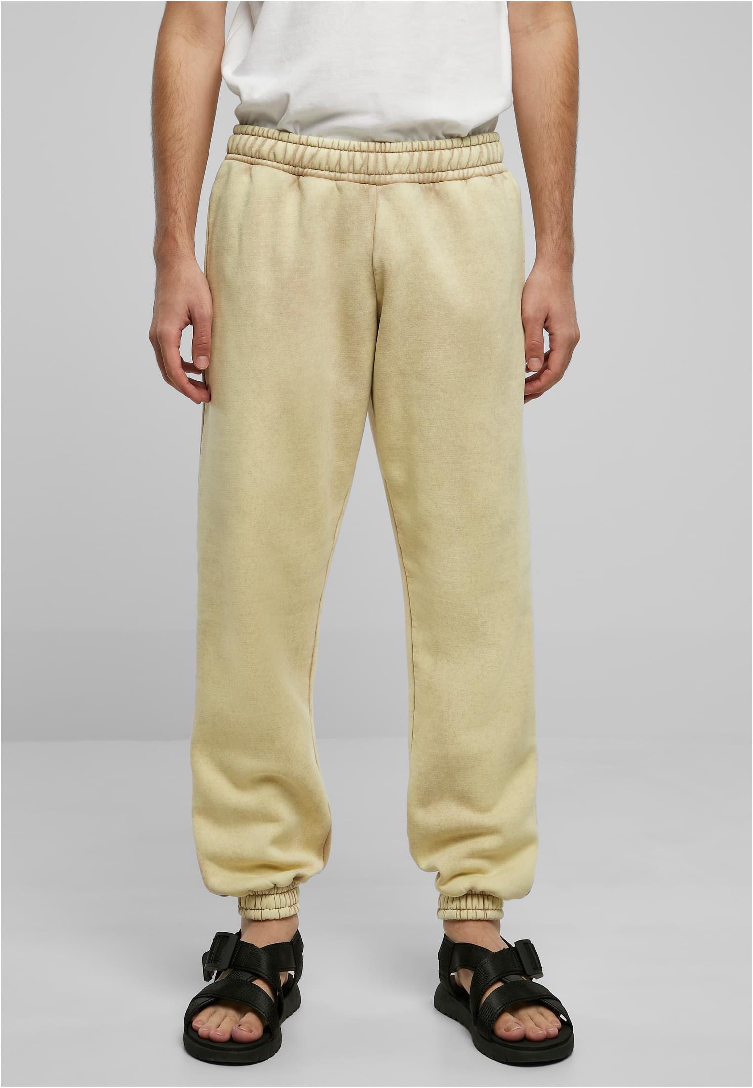 Heavy Stone Washed Sweatpants | unionbeige