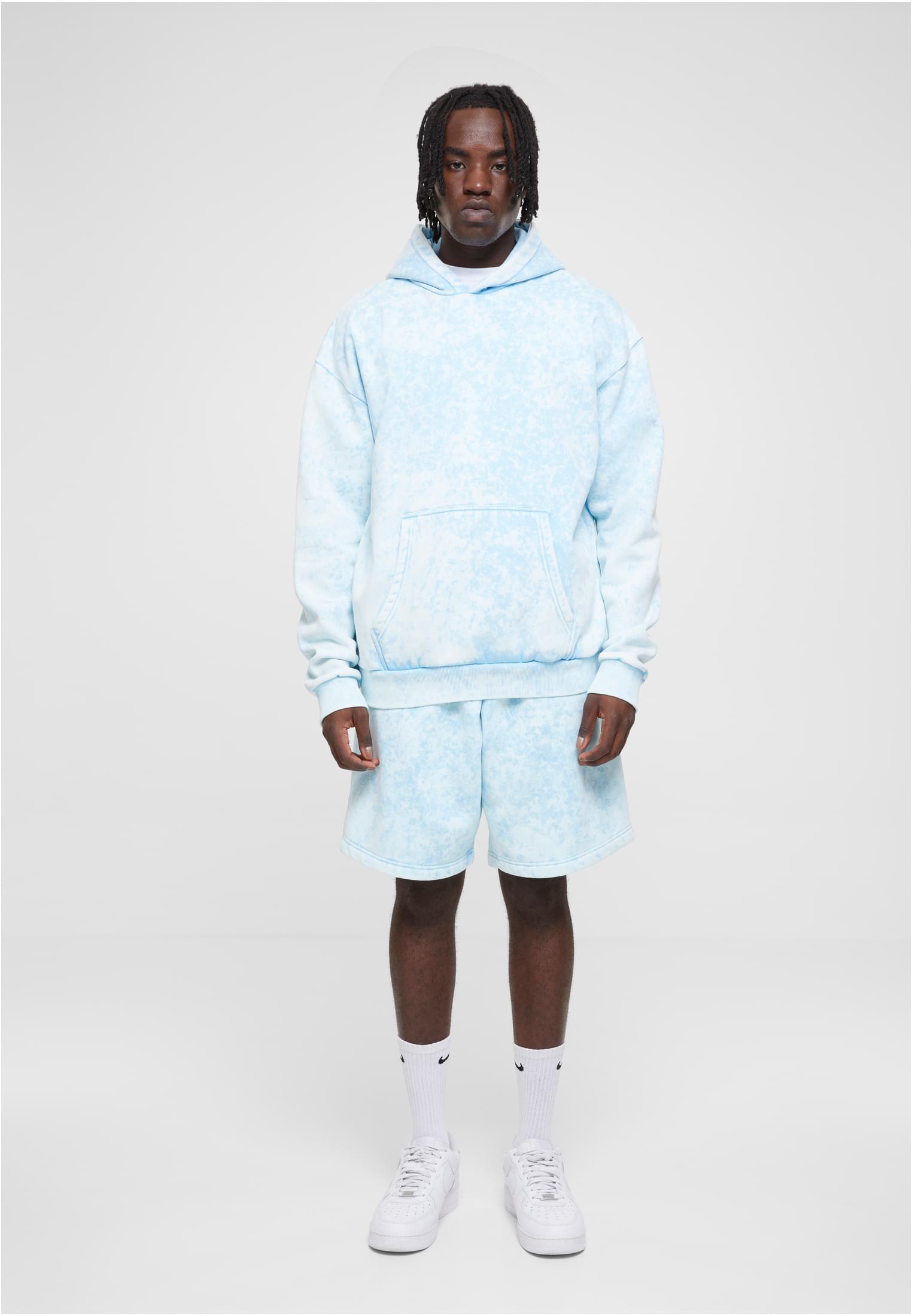 Towel Washed Hoody | balticblue