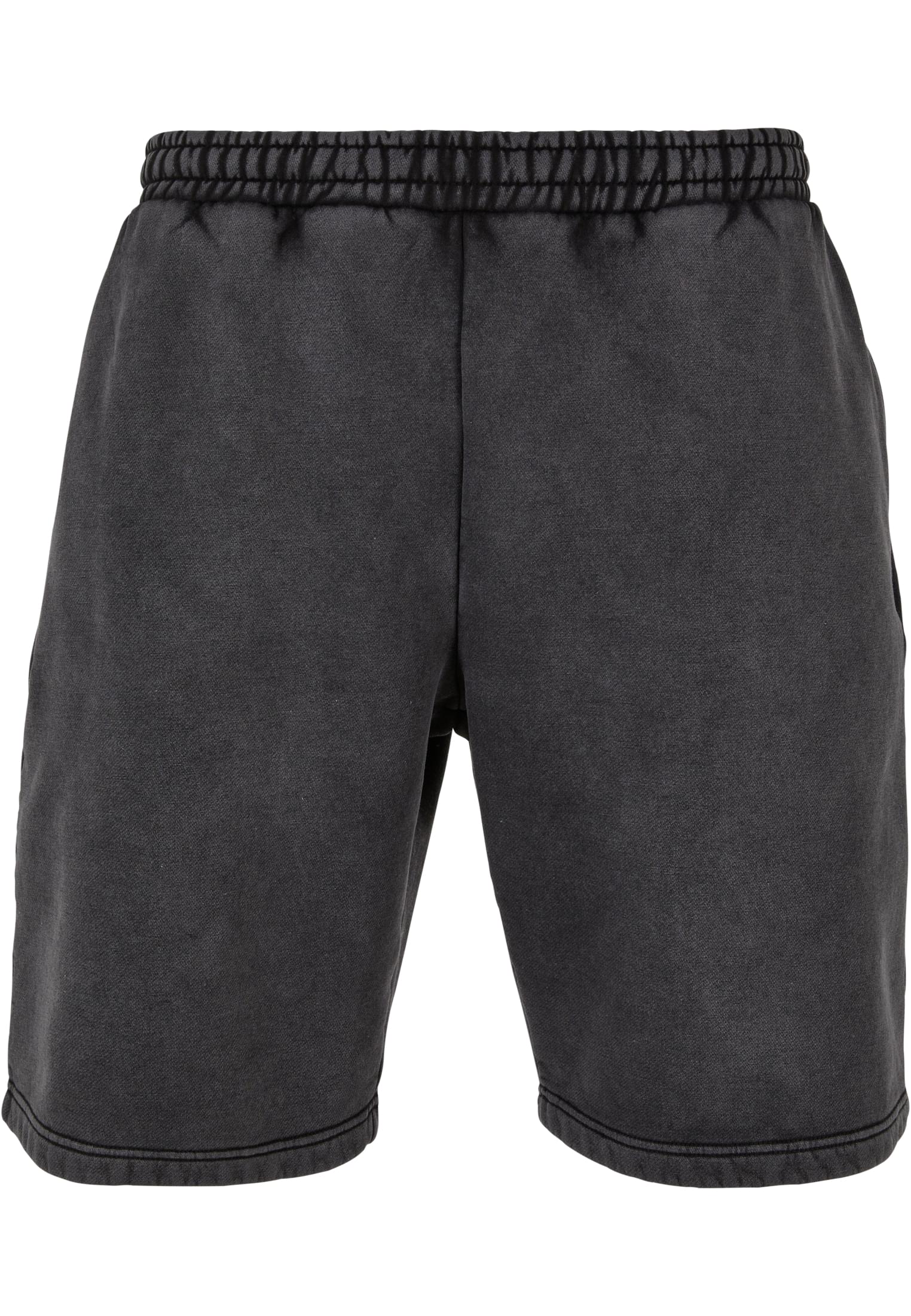 Heavy Stone Washed Sweat Shorts | black