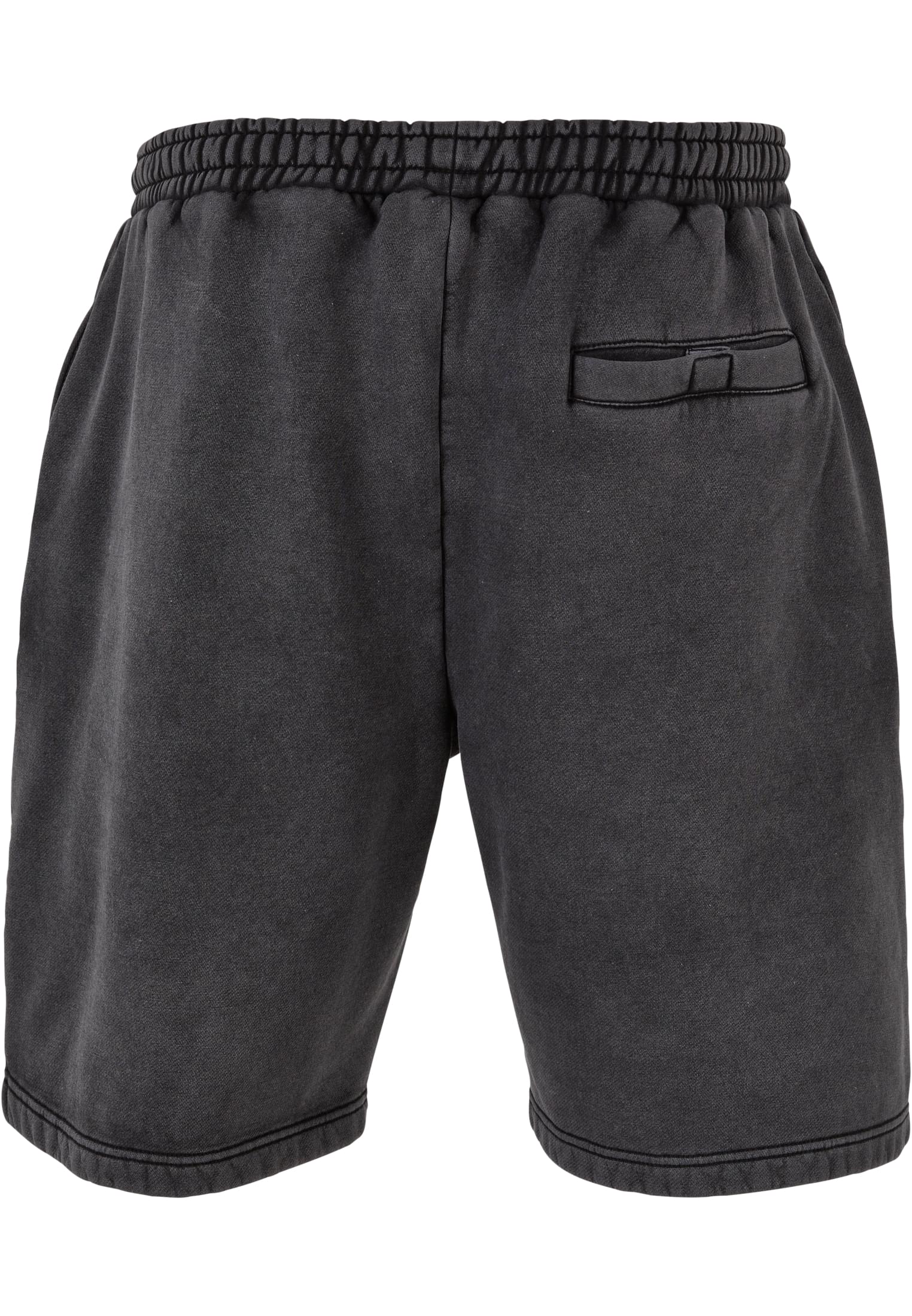 Heavy Stone Washed Sweat Shorts | black