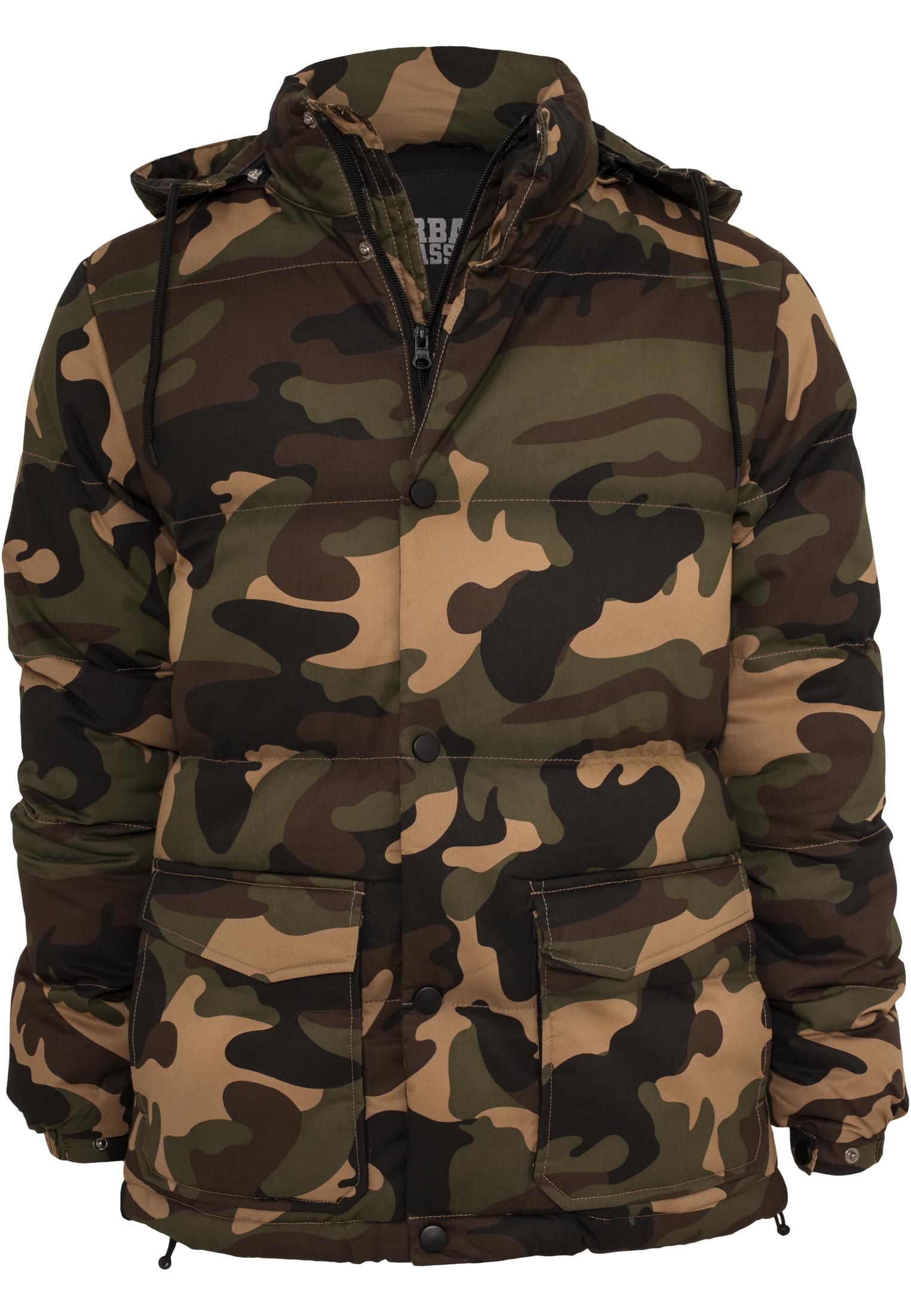 Camo Winter Jacket | wood camo