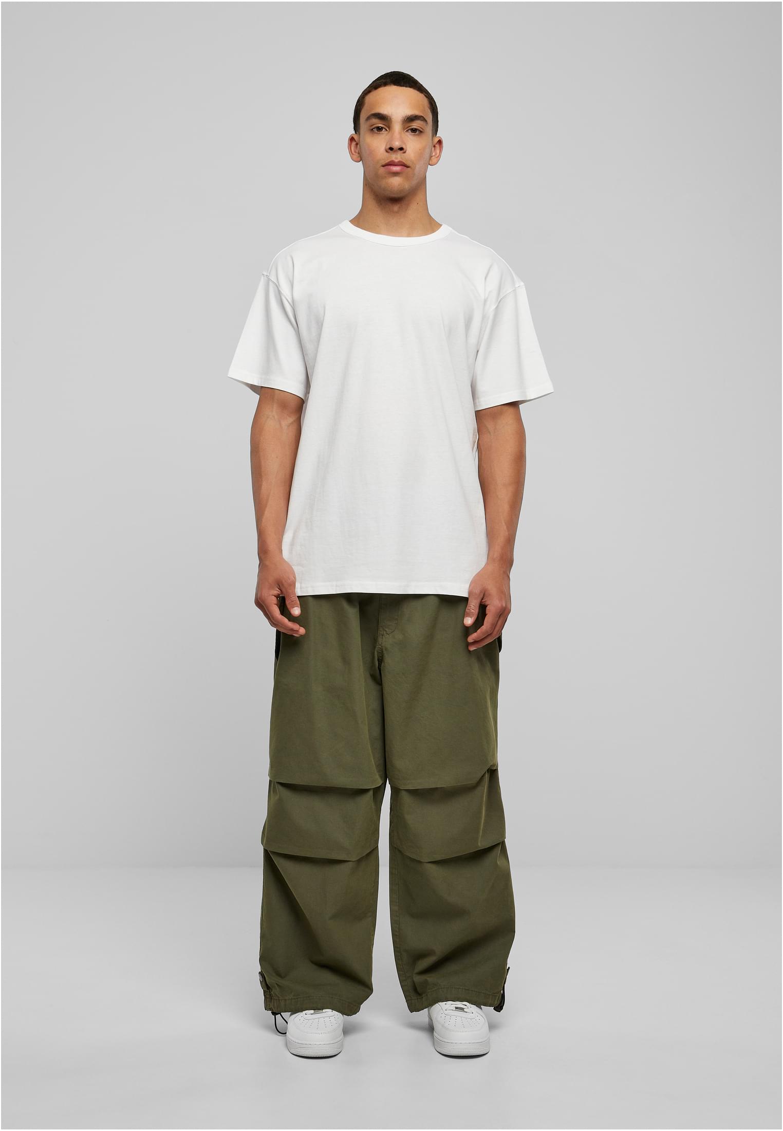 Wide Cargo Pants | olive