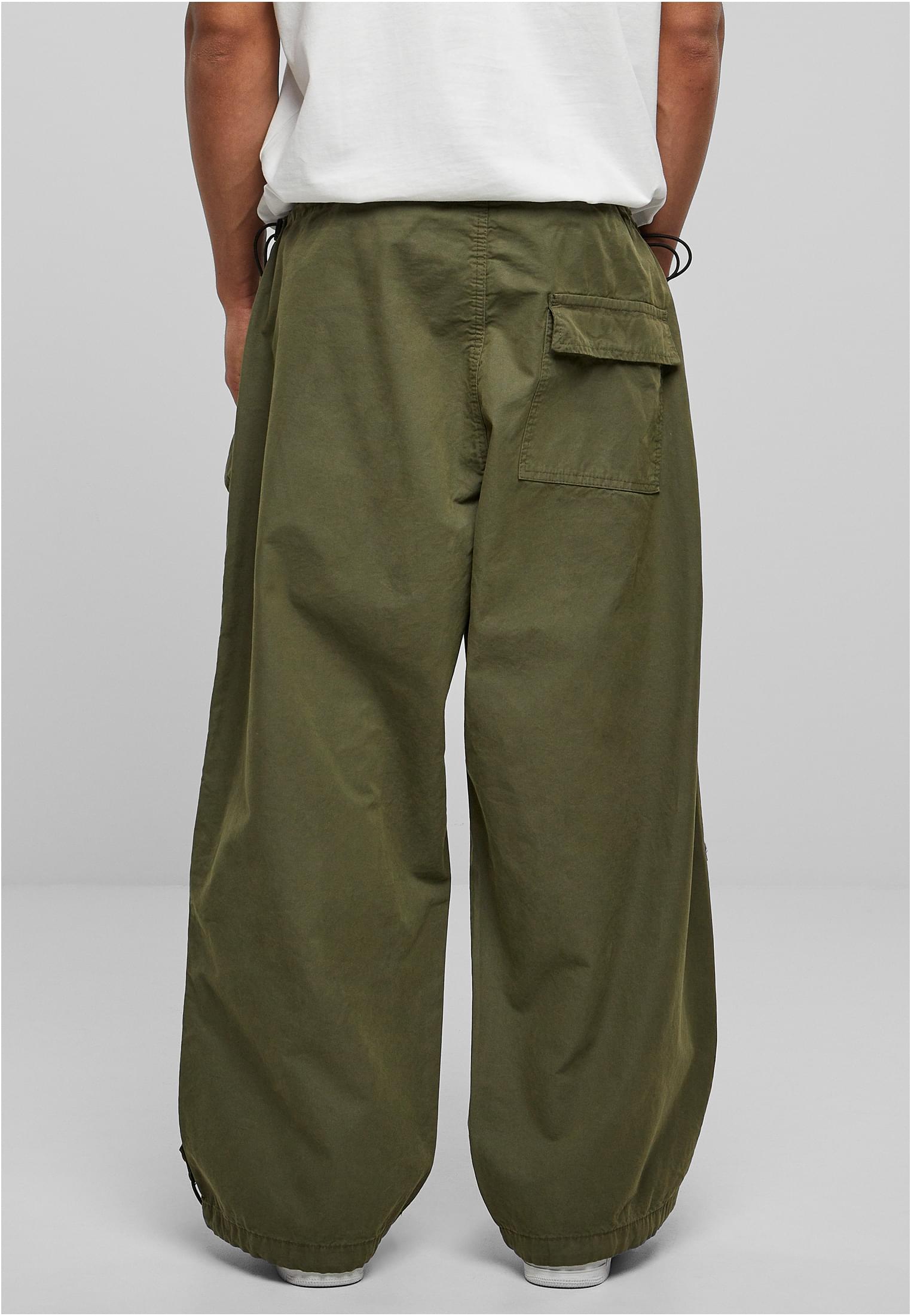 Wide Cargo Pants | olive