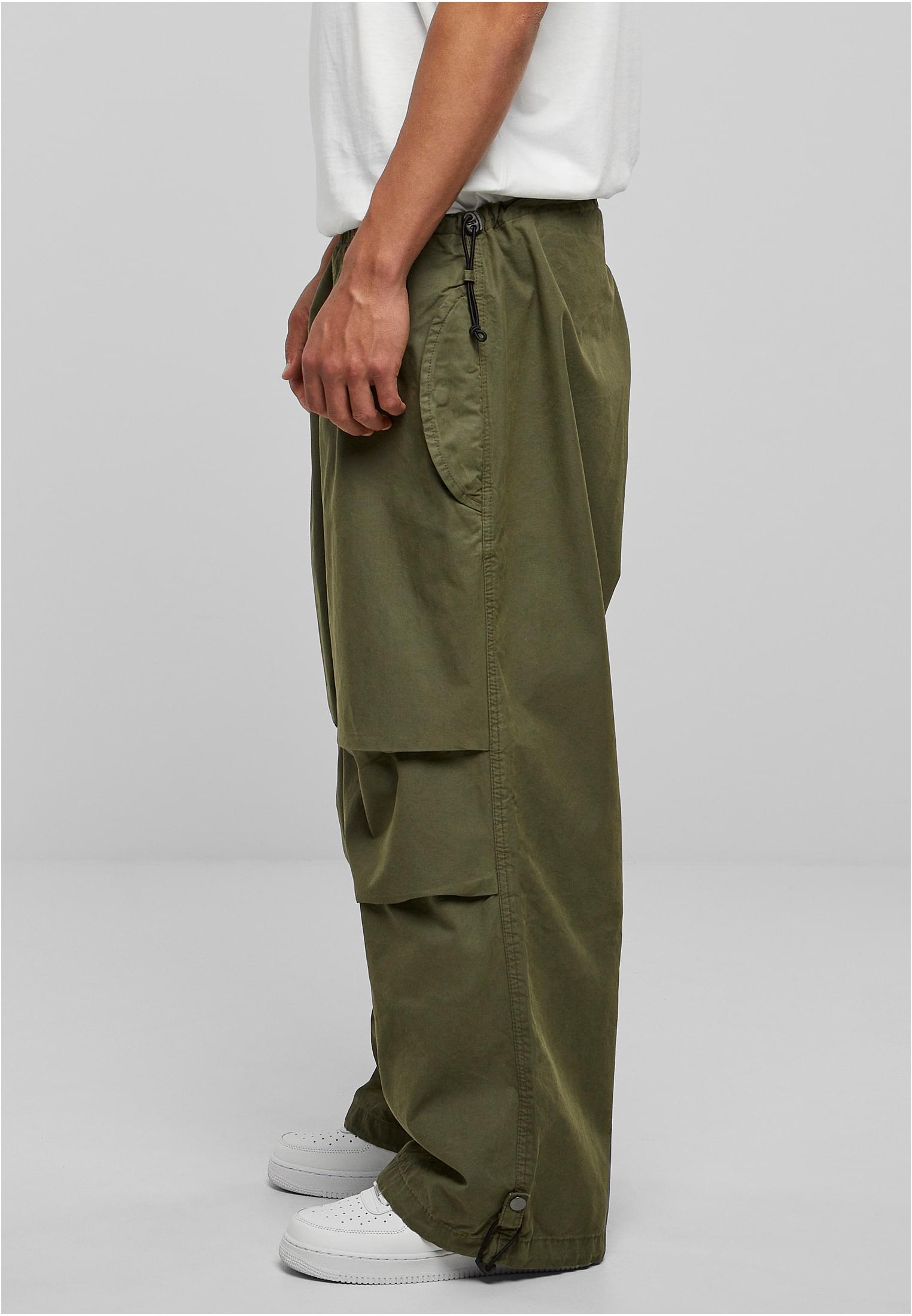 Wide Cargo Pants | olive