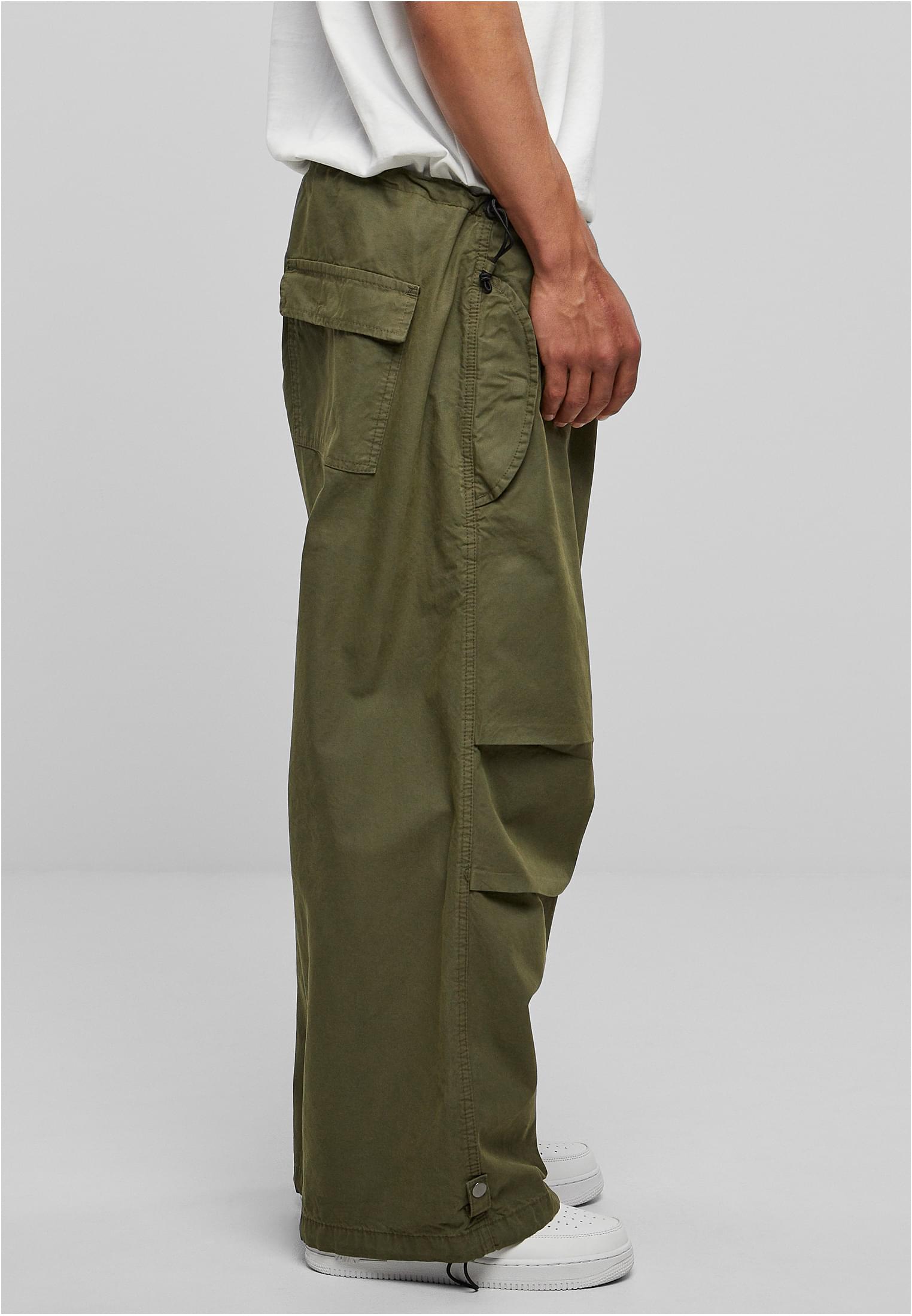 Wide Cargo Pants | olive